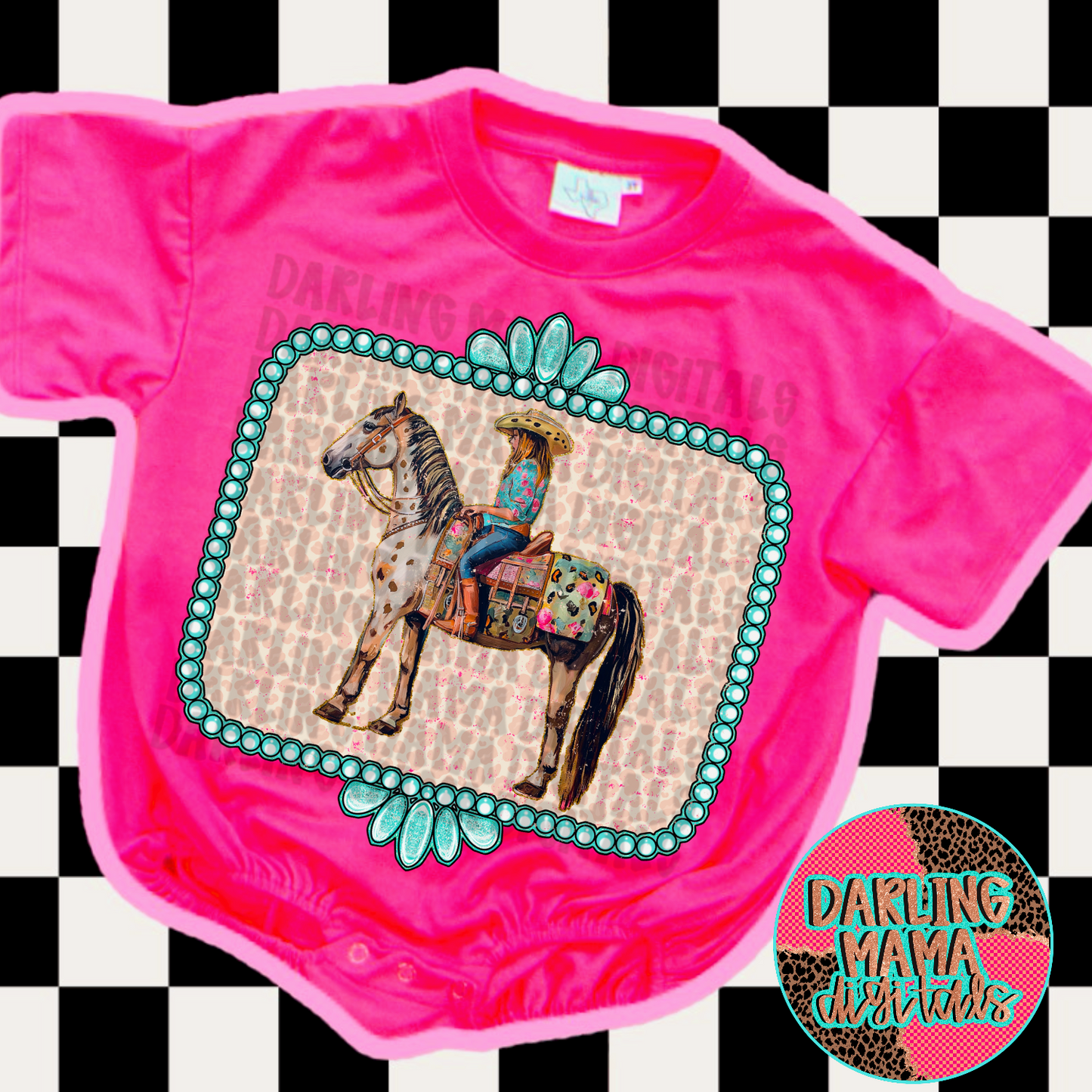 Western Cowgirl Horse