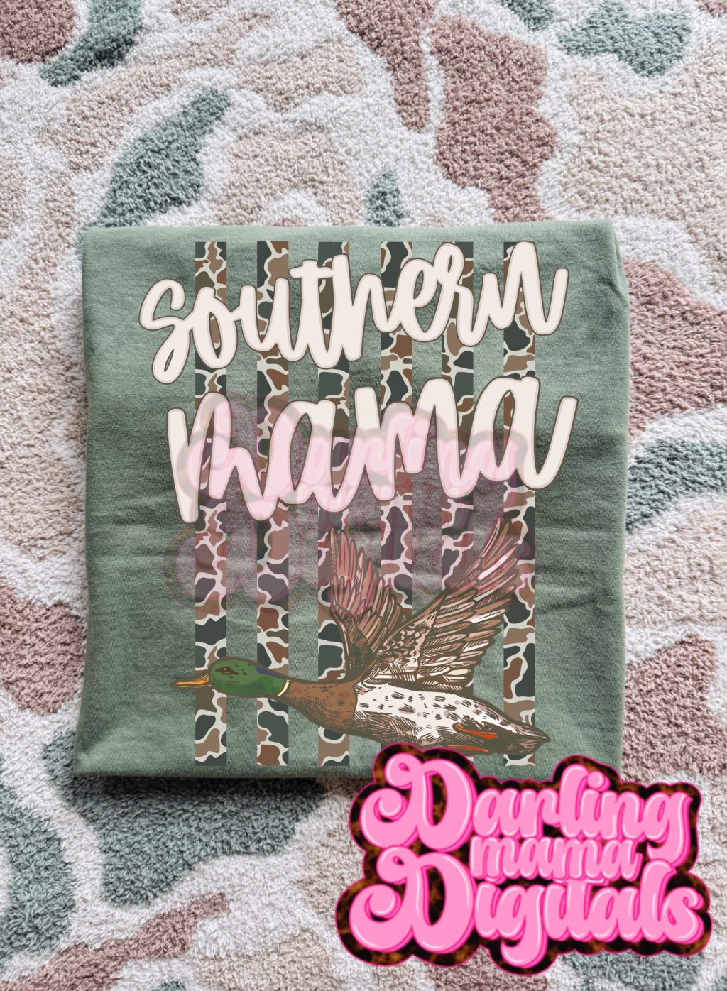Duck Camo Southern Mama