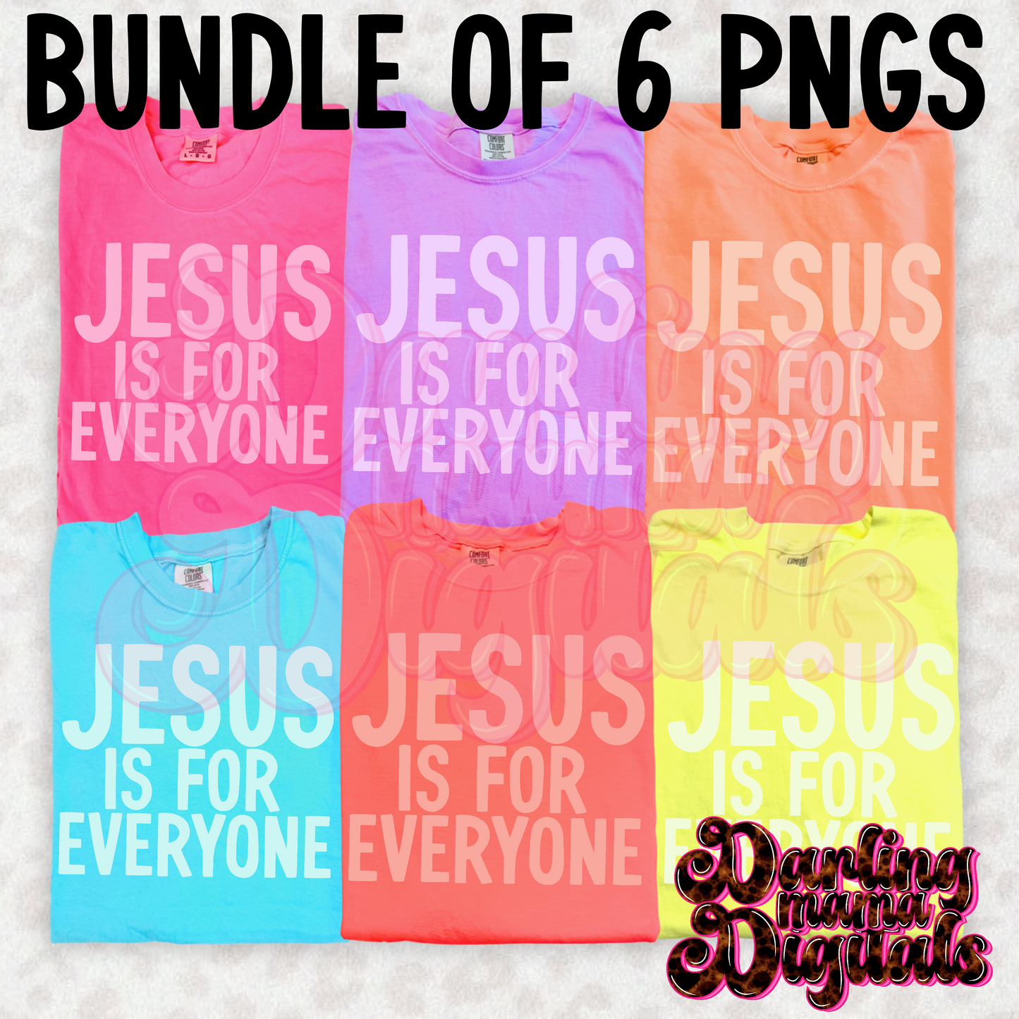 Neon Jesus is for everyone bundle