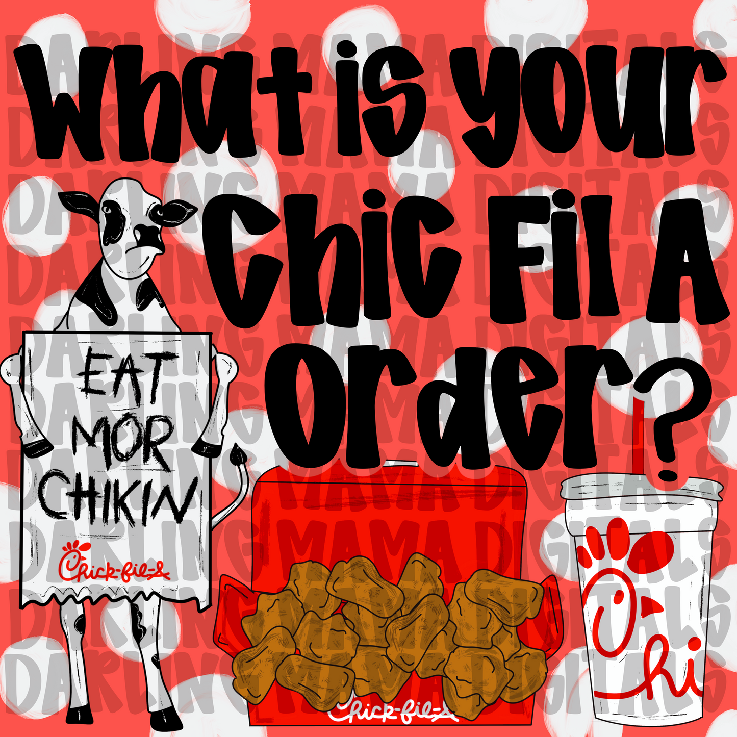 What’s your CFA order Social Media Post