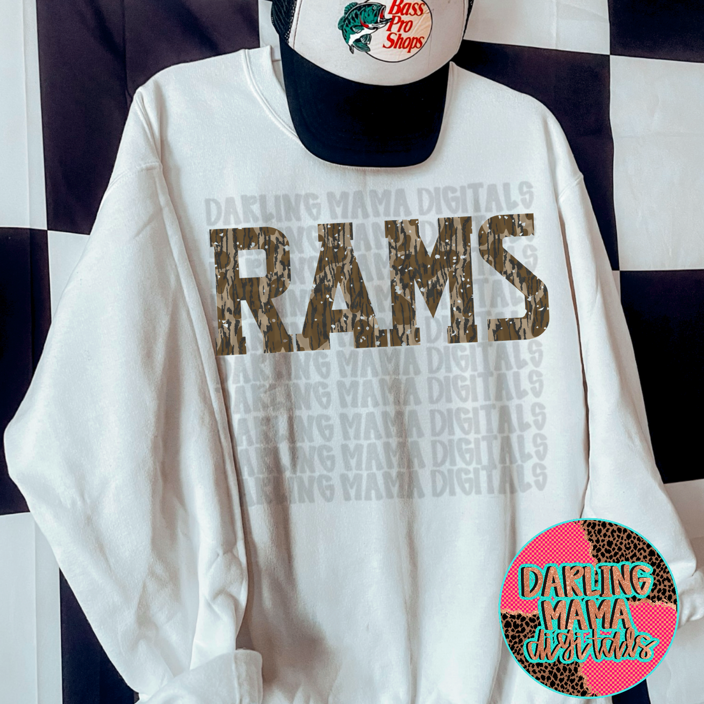 Bottomland Camo Rams