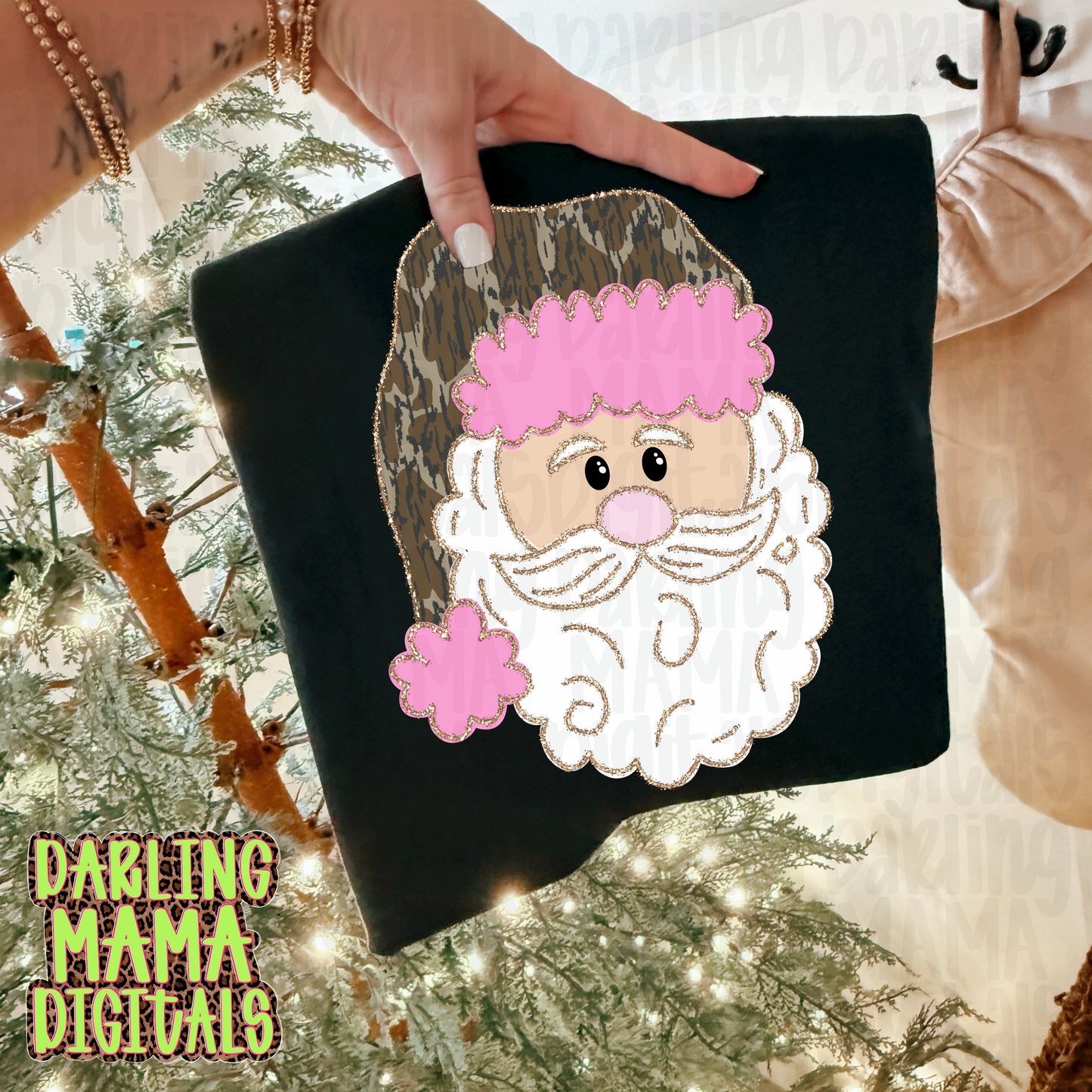 Limited Bottomland and pink santa