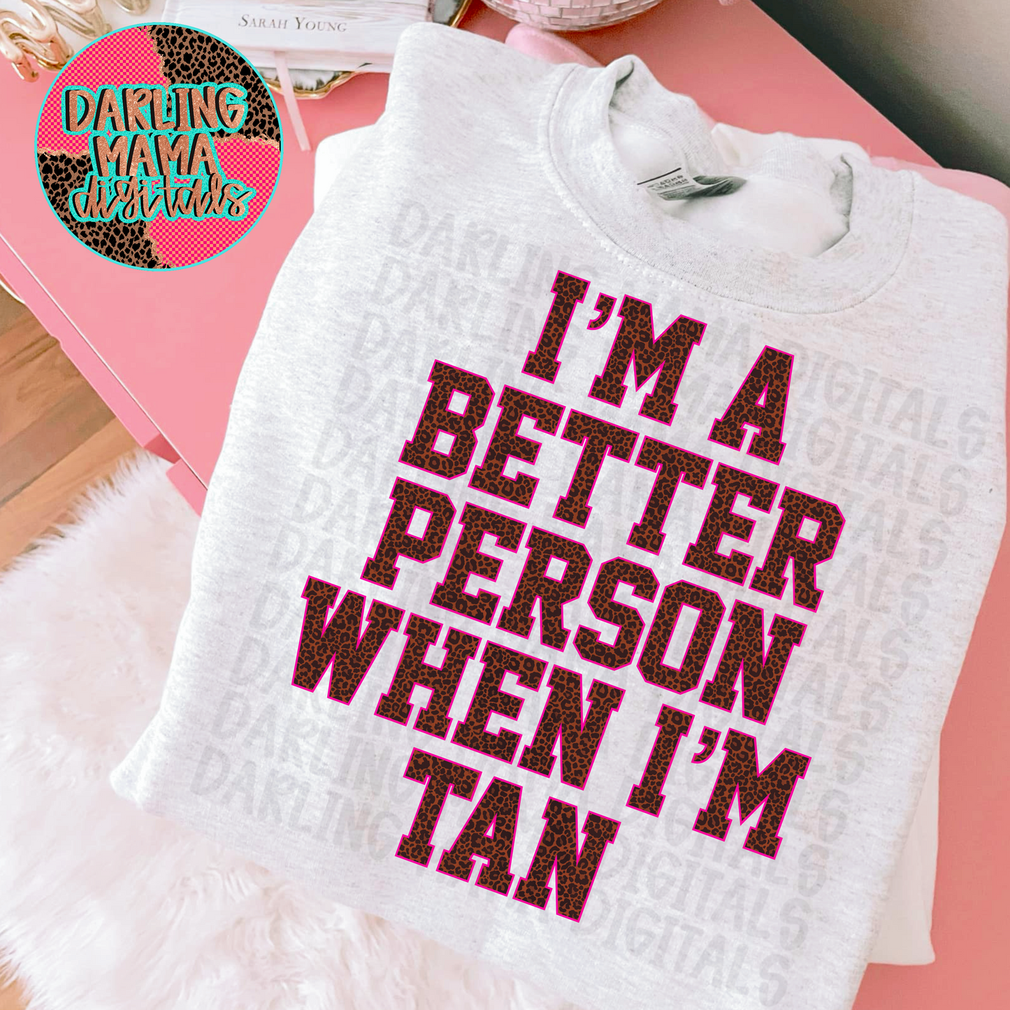 LC Cheetah I’m a better person when I’m tan