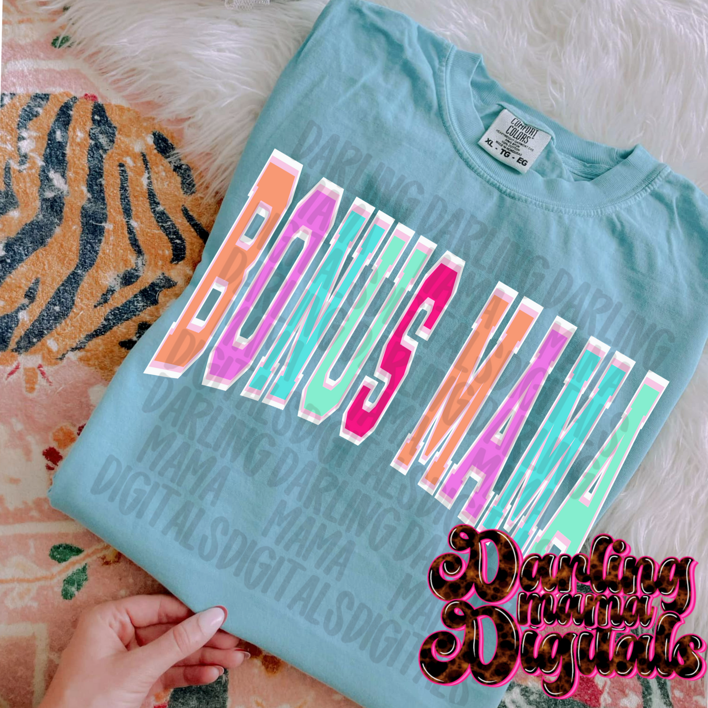 Neon varsity bonus mama