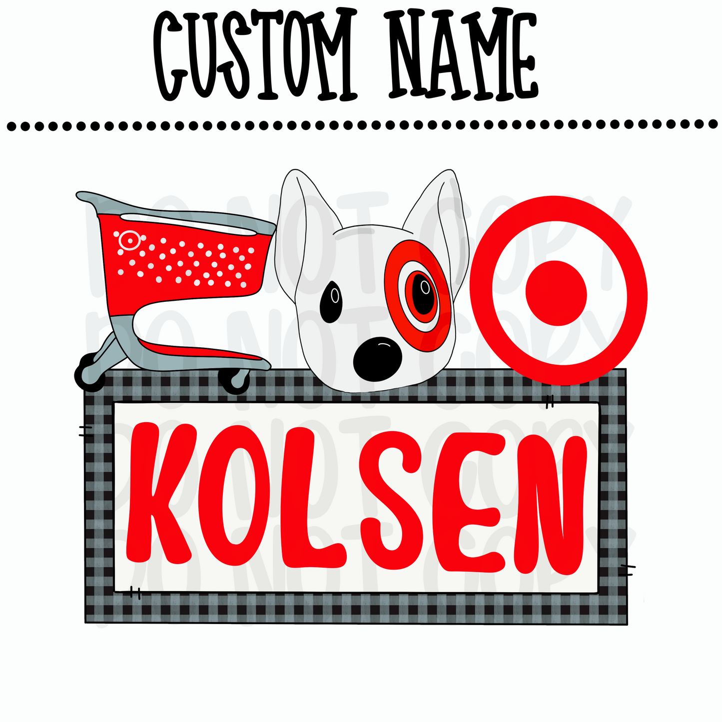 Custom T*rget Boy Name