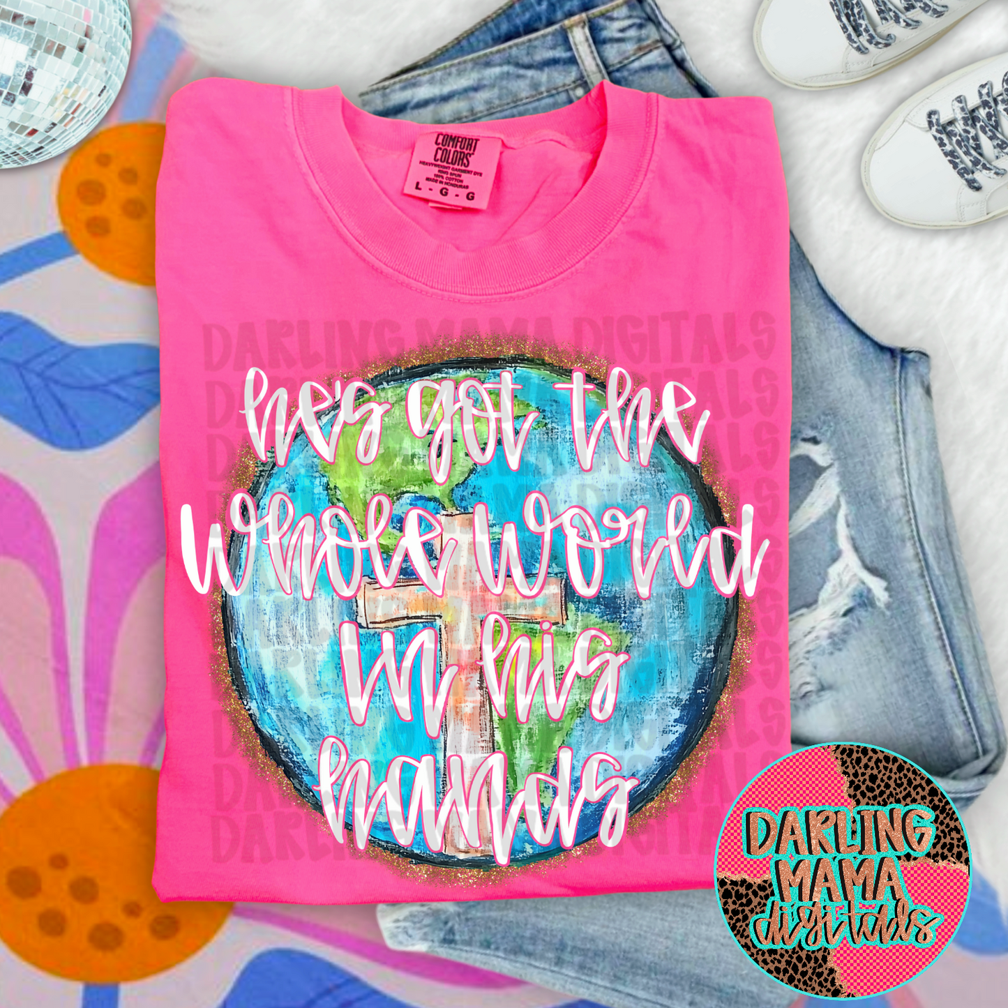 He’s got the whole world in his hands