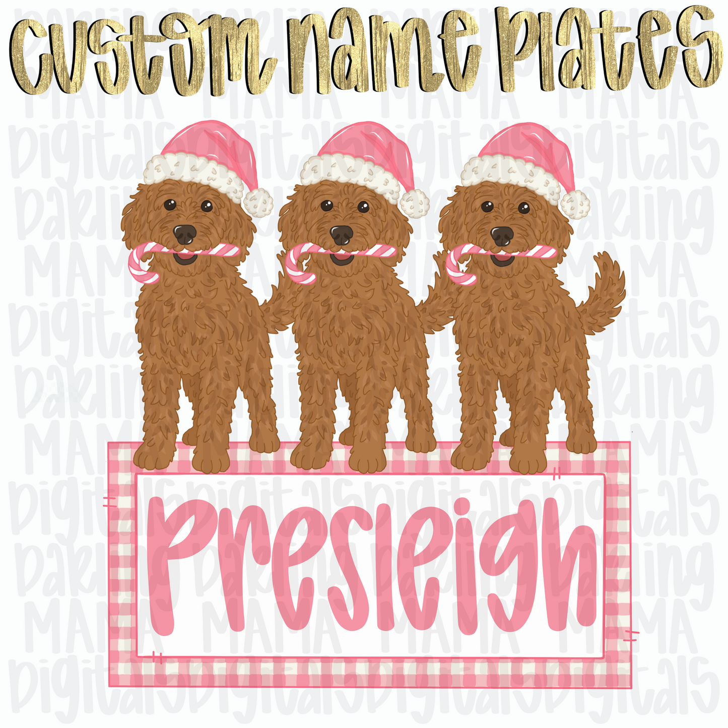 Custom Christmas doodle