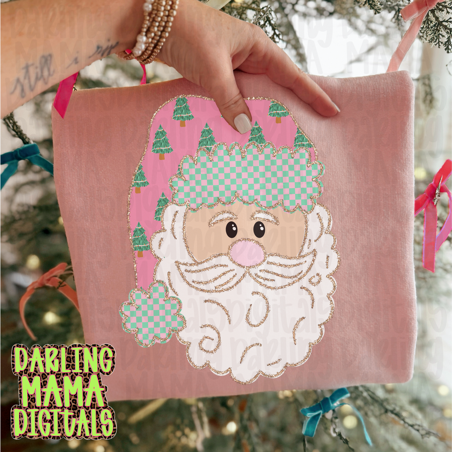 LIMITED Christmas tree Santa