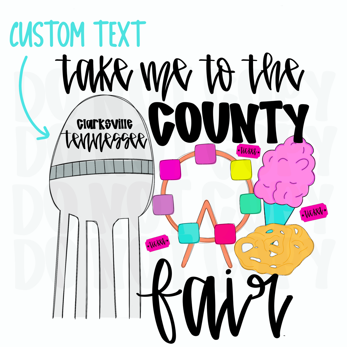 Take me to the county fair Custom