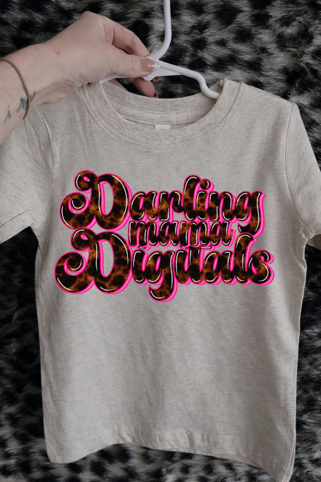 Rabbit skin natural Heather