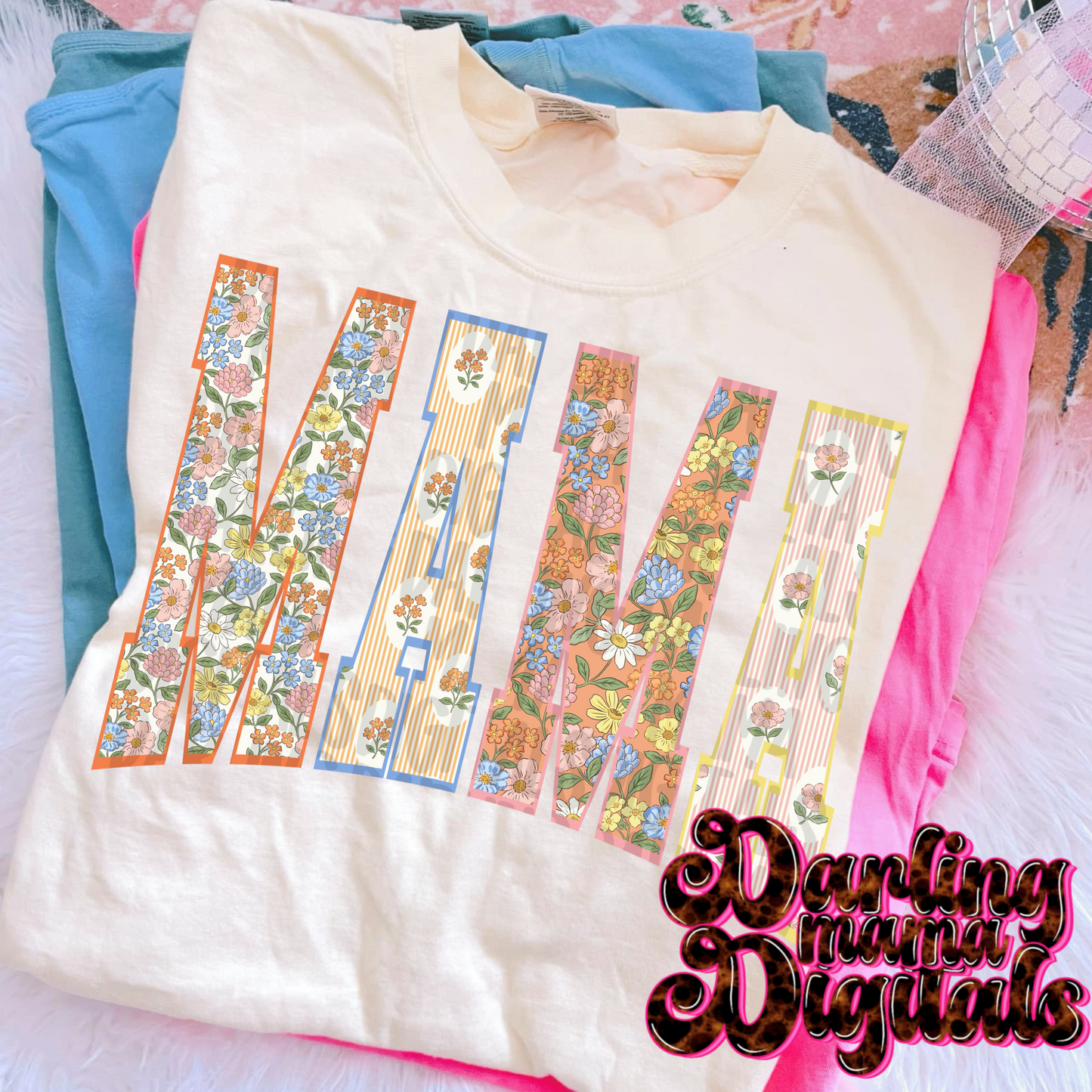 Mixed floral mama