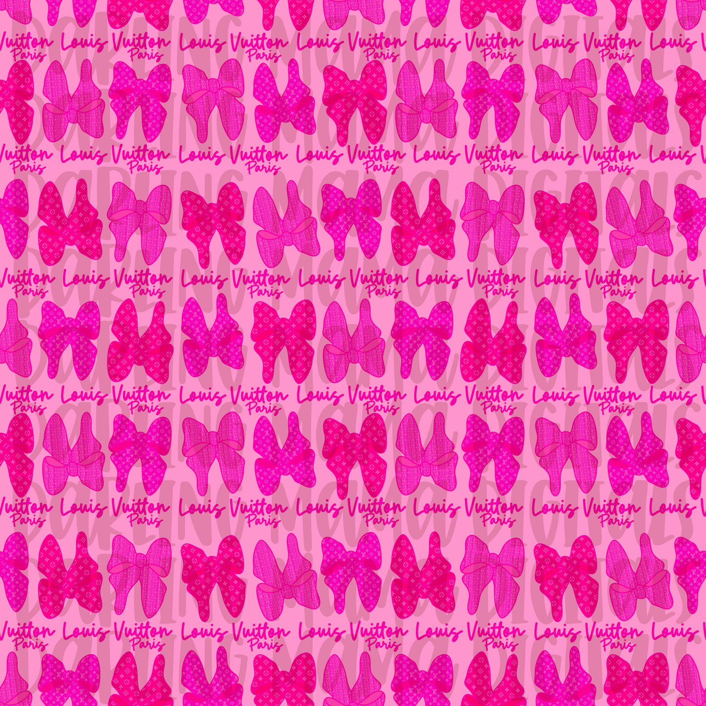 Pink Paris Bows Seamless File