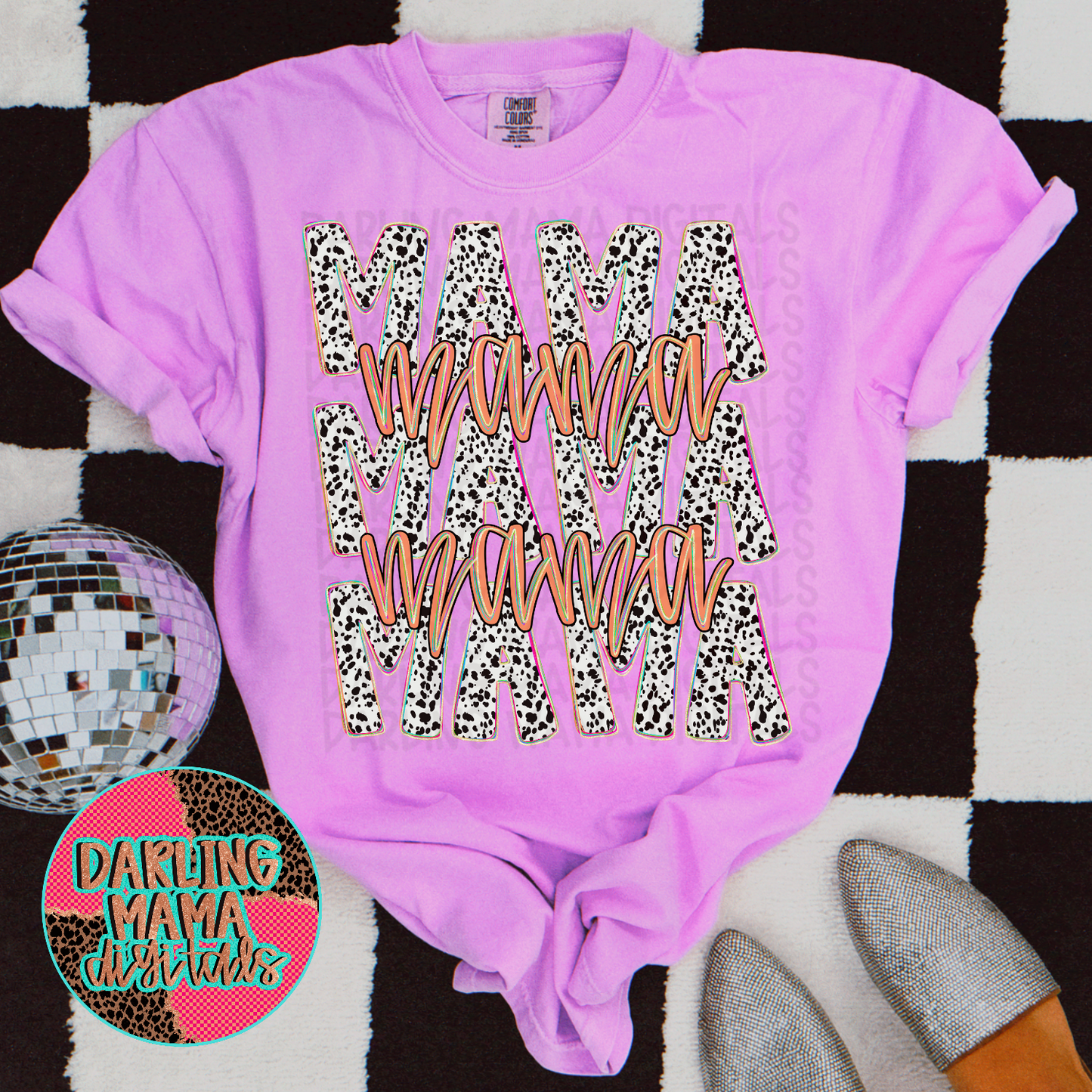 Stacked Dalmatian Mama