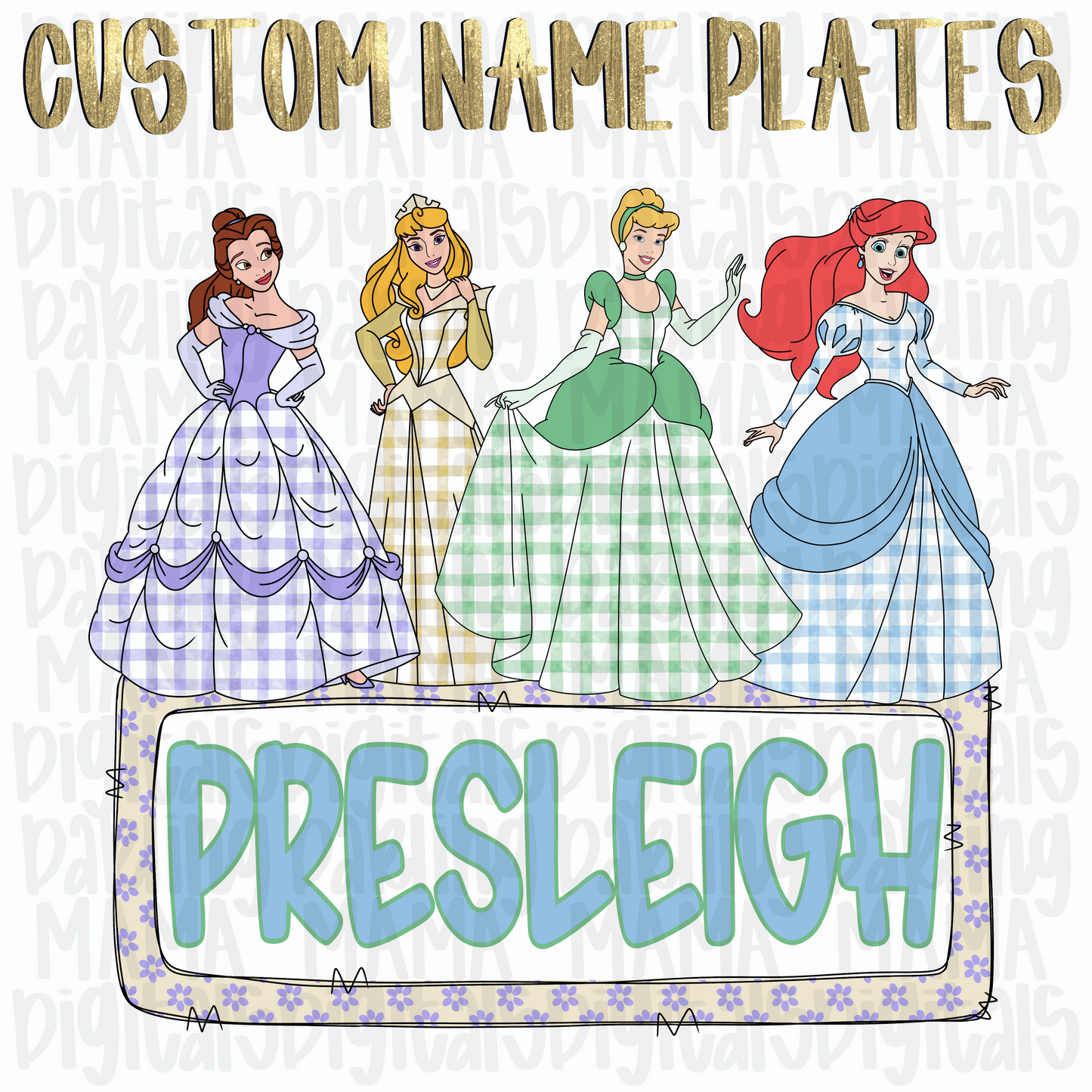 Custom Spring Princess