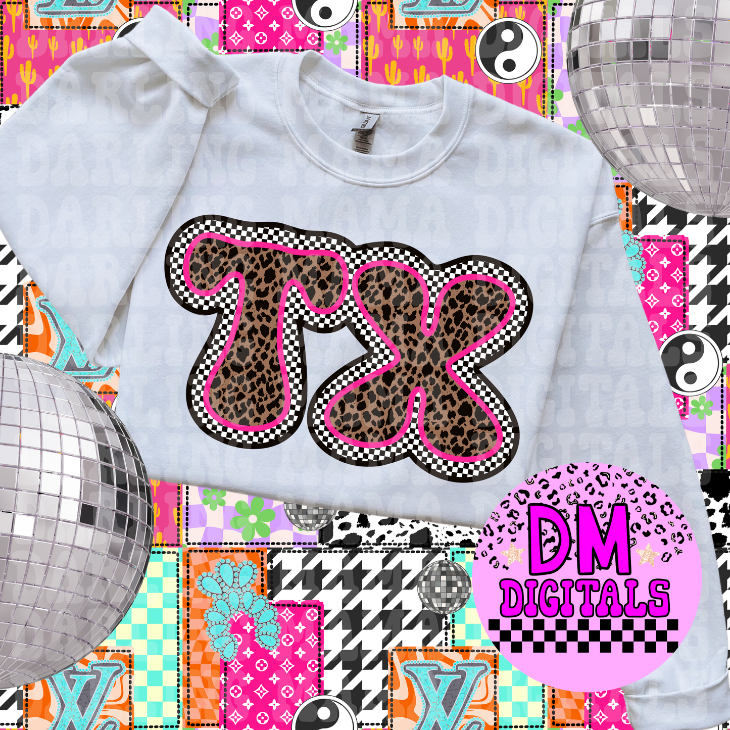 LC Cheetah Checkered TX