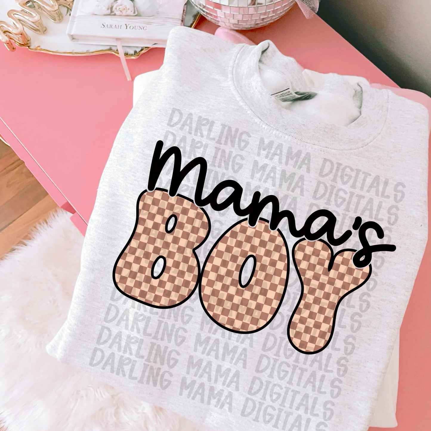 LC Checkered Mama’s Boy