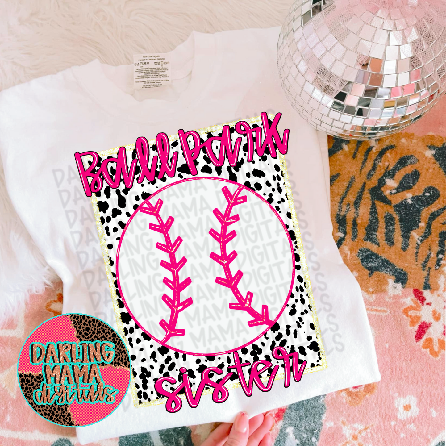 Ball Park Sister Baseball