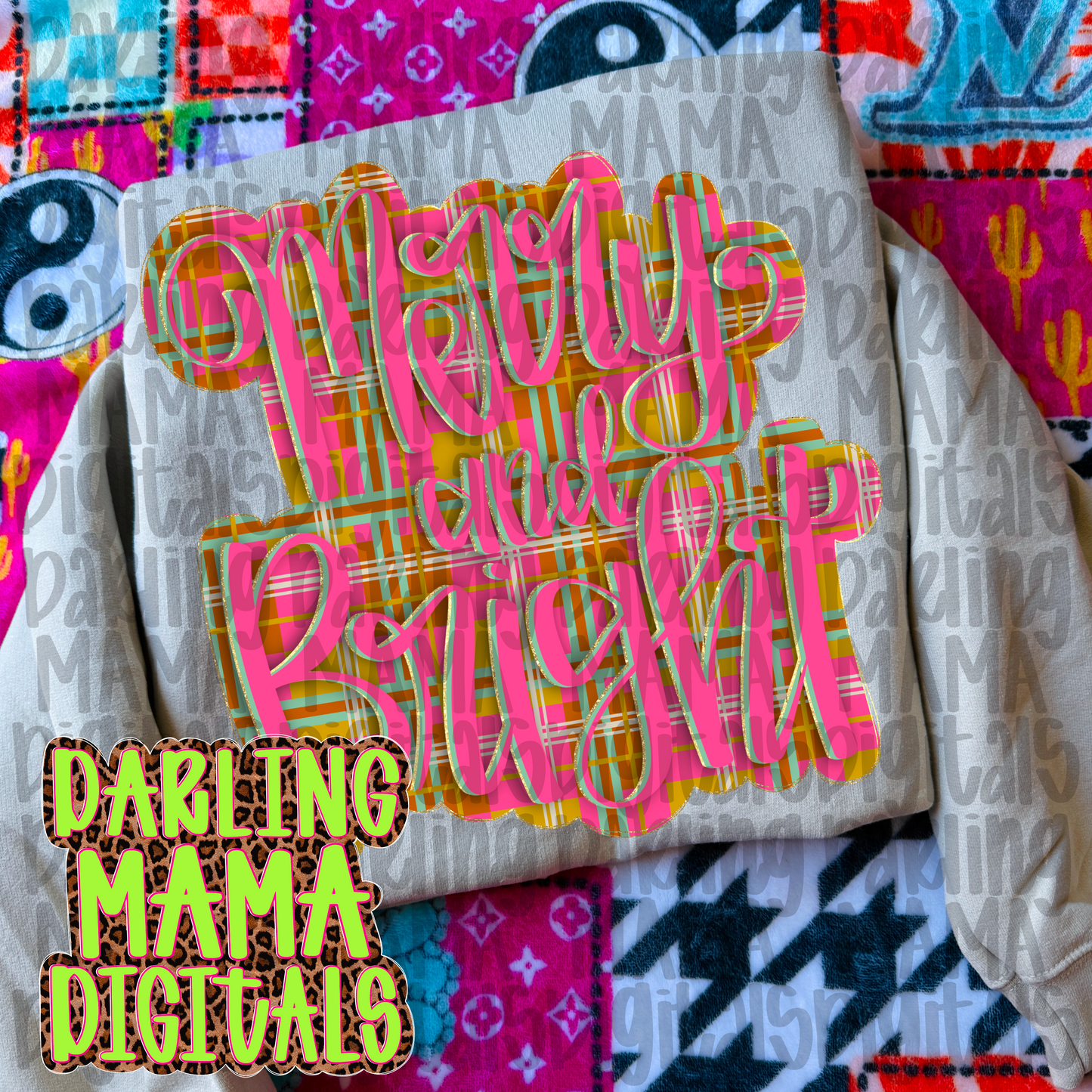 Plaid merry and bright