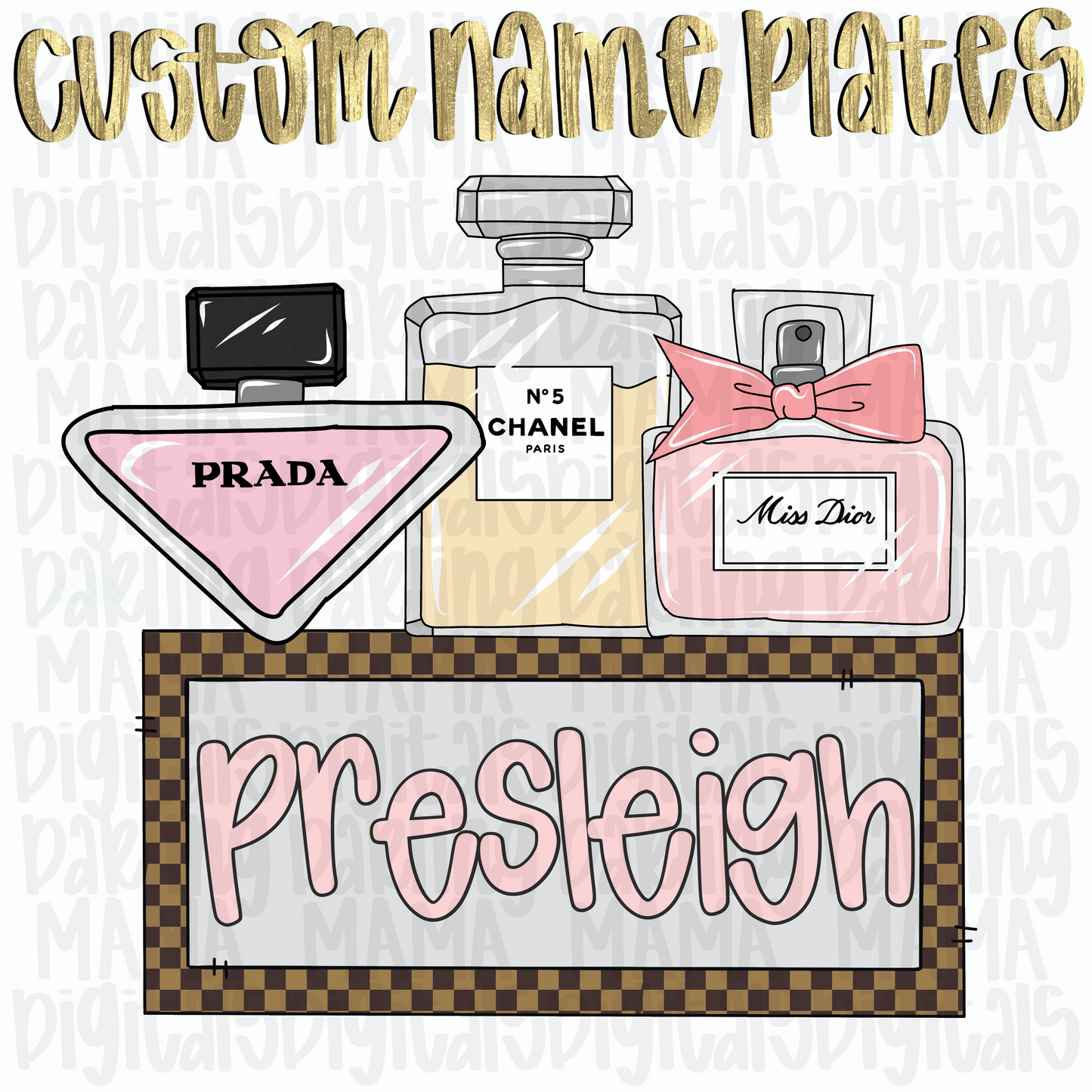 Custom boujee perfume