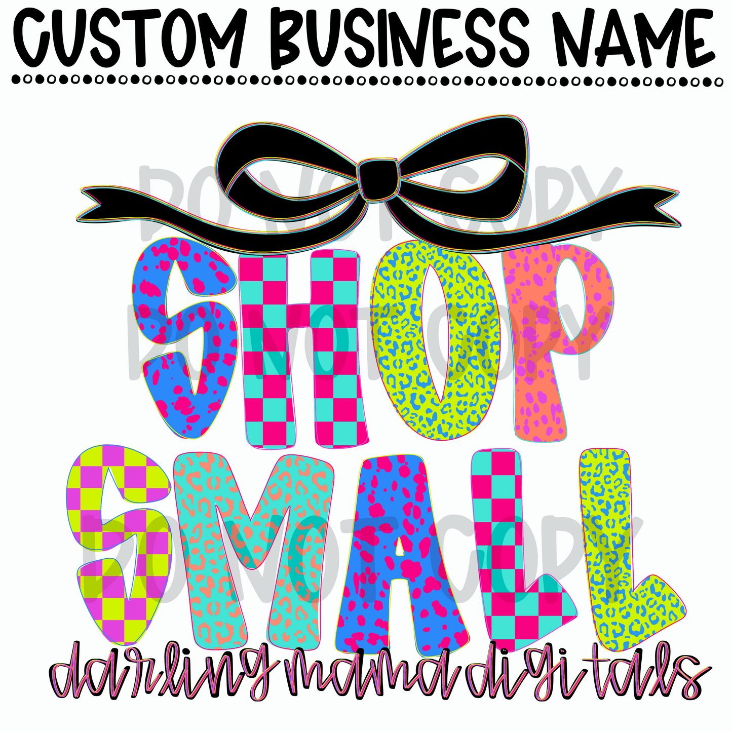 Custom business name