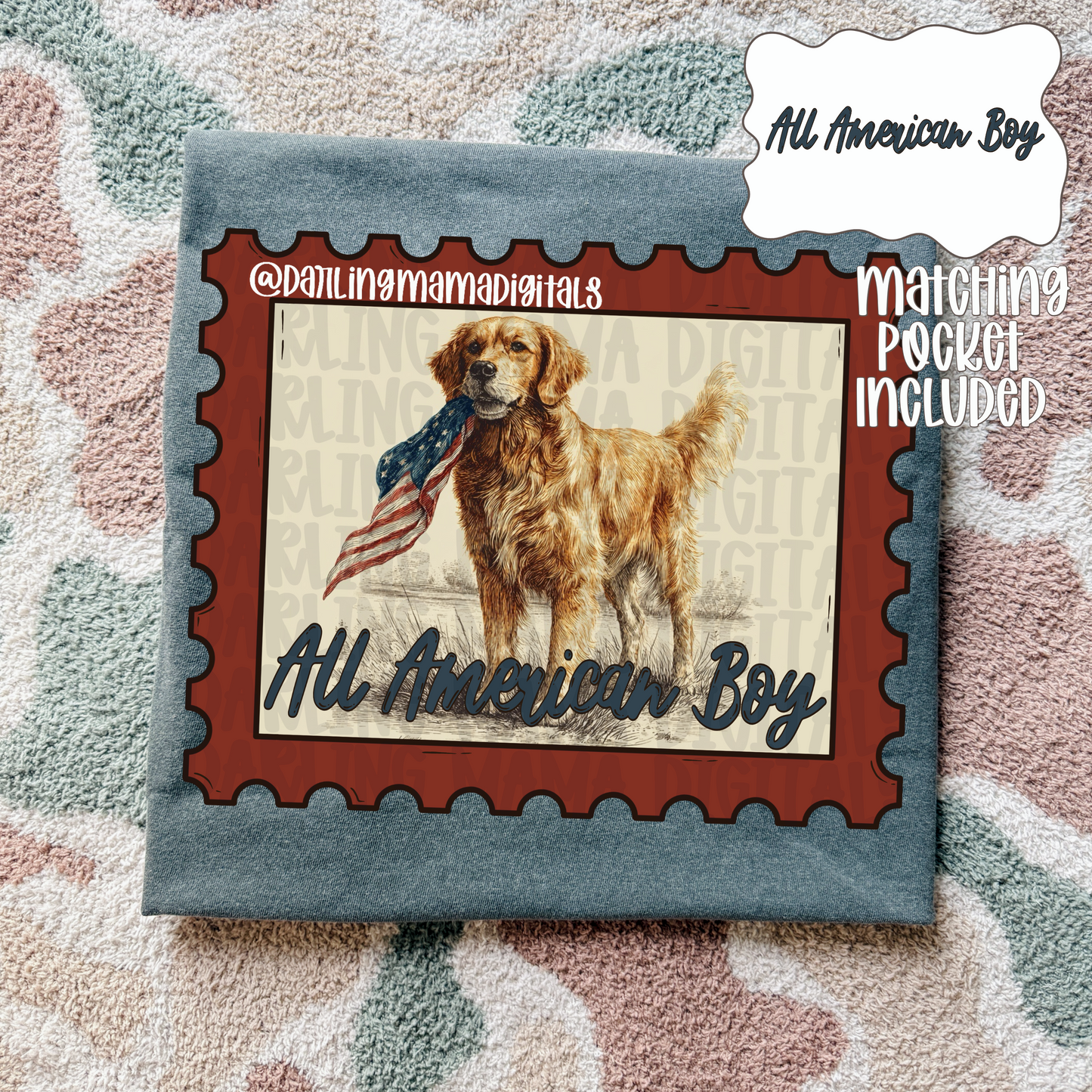 All American Retriever boy version