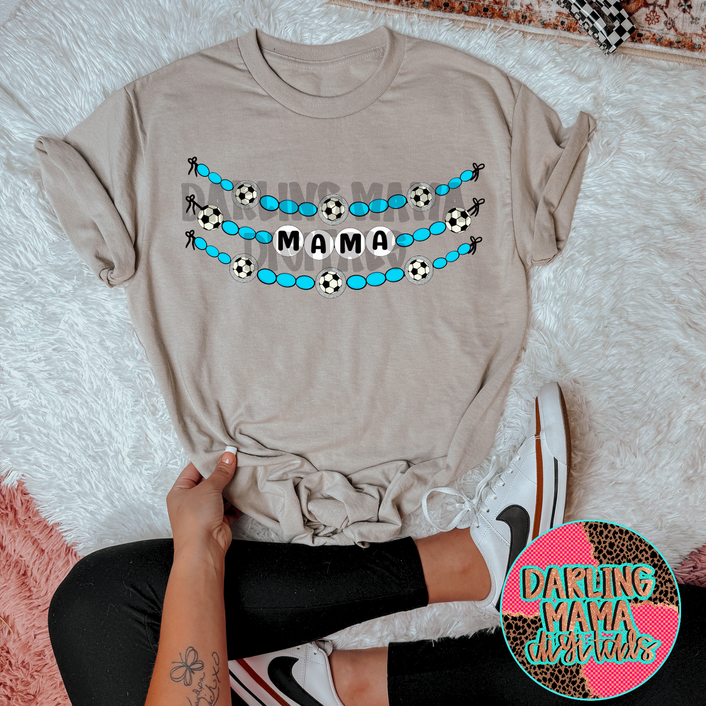 Soccer Mama Beaded Bracelet