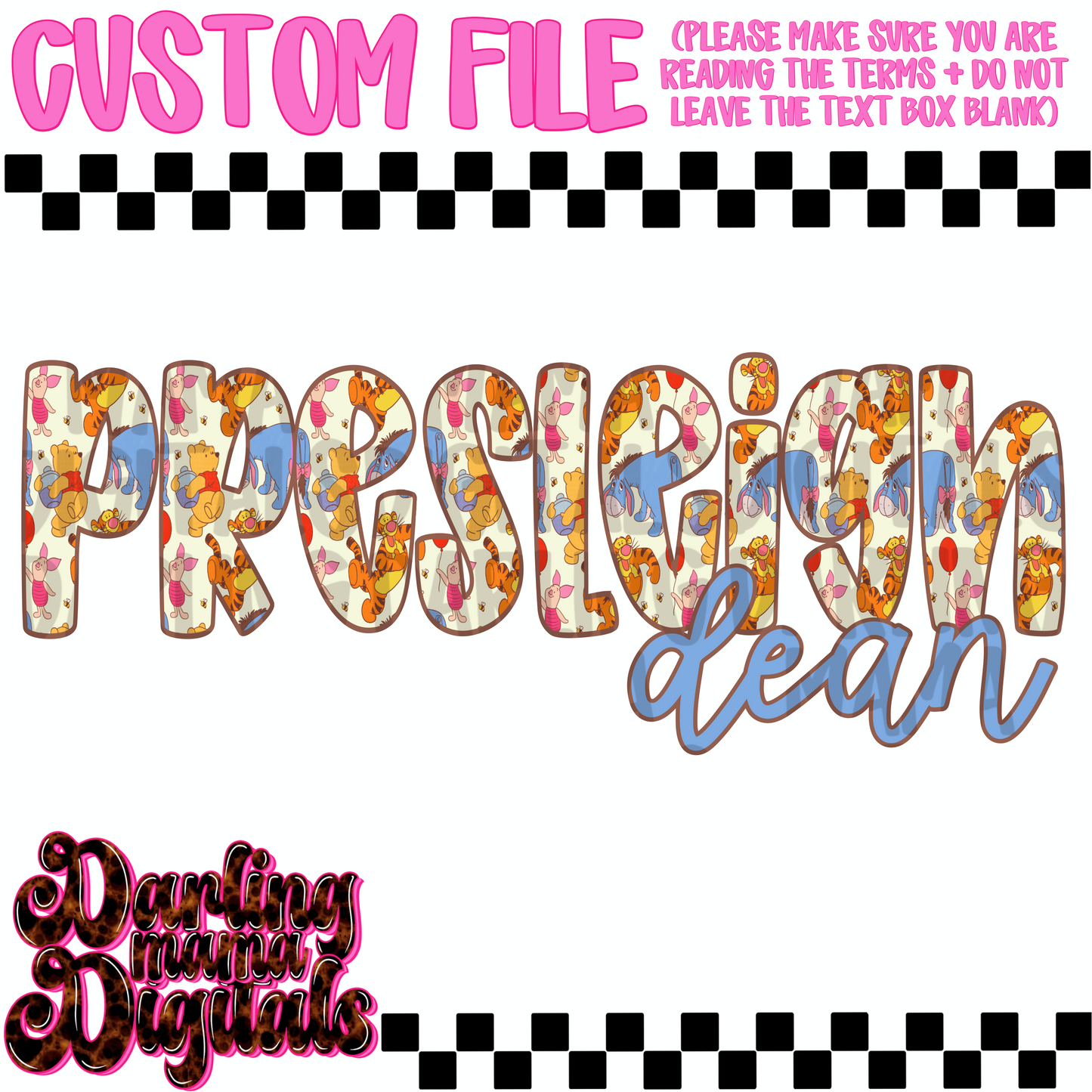 Custom p*oh name
