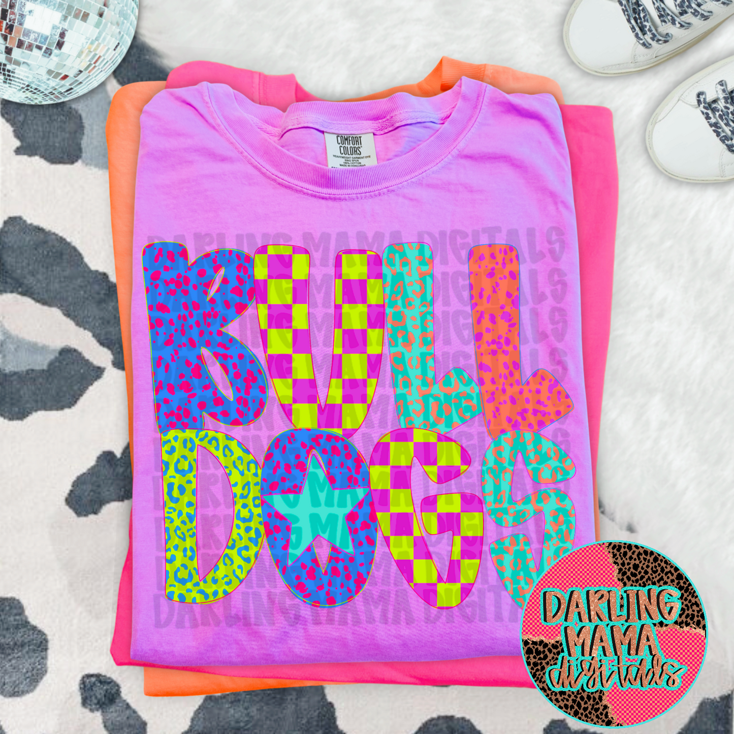 Preppy Letter Bulldogs