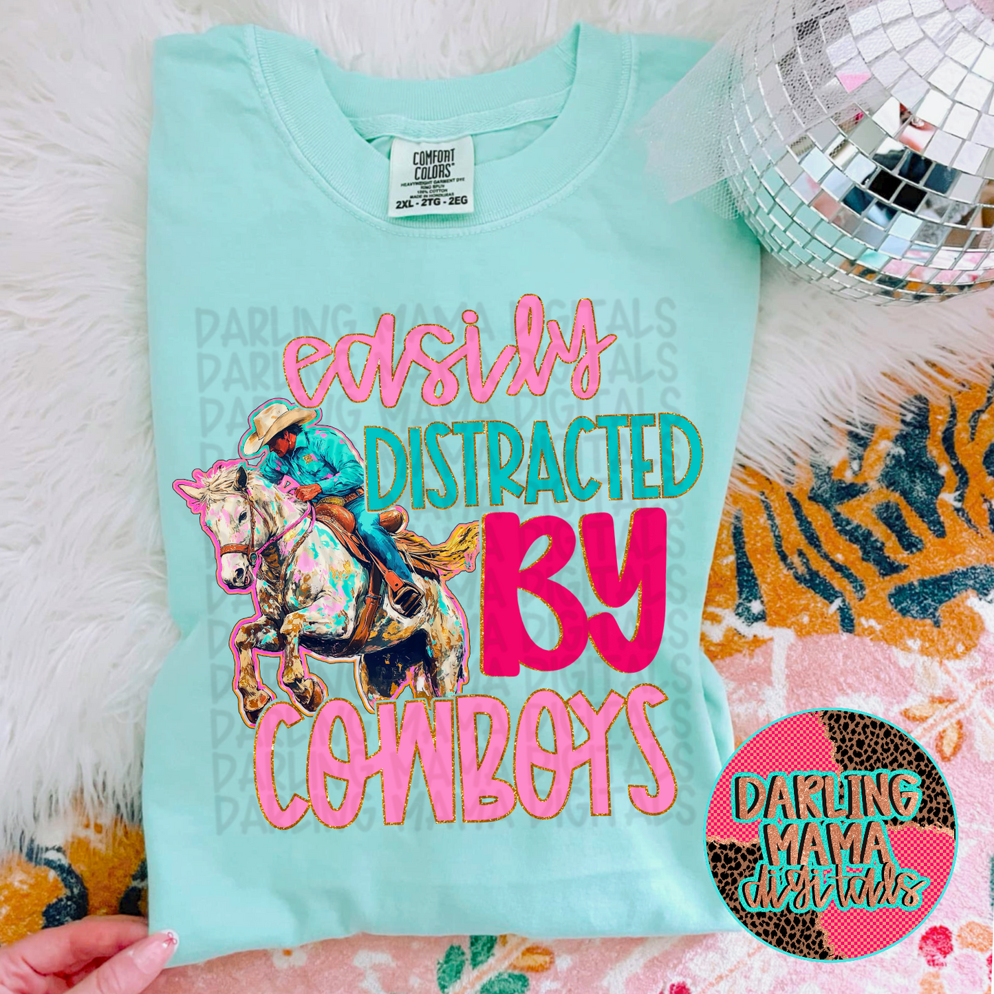 Easily Distracted By Cowboys