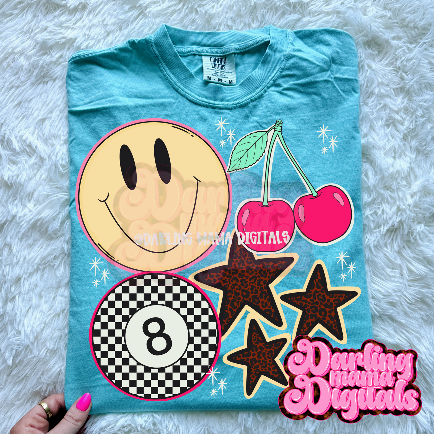 Smiley 8ball collage