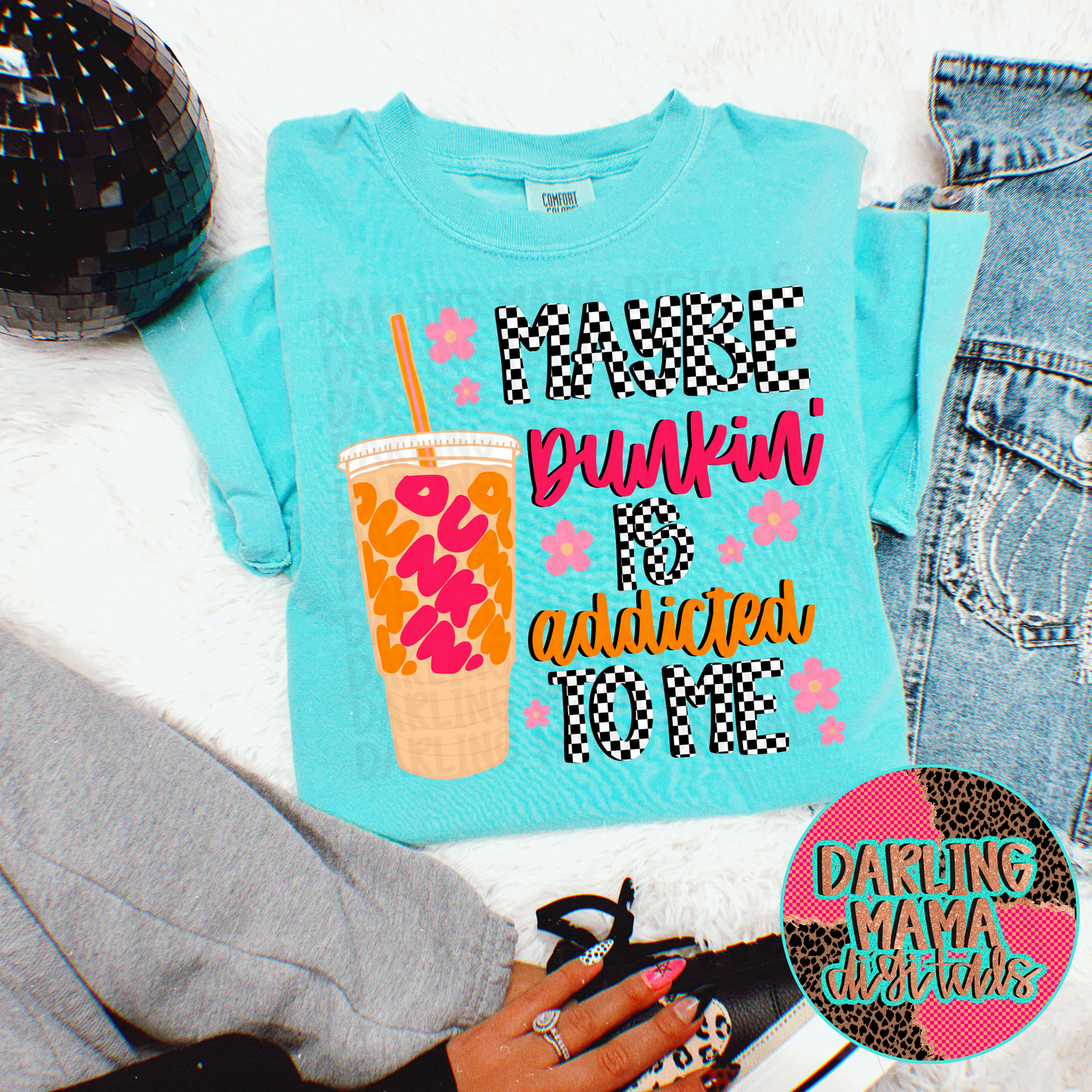 Maybe D*nkin is addicted to me