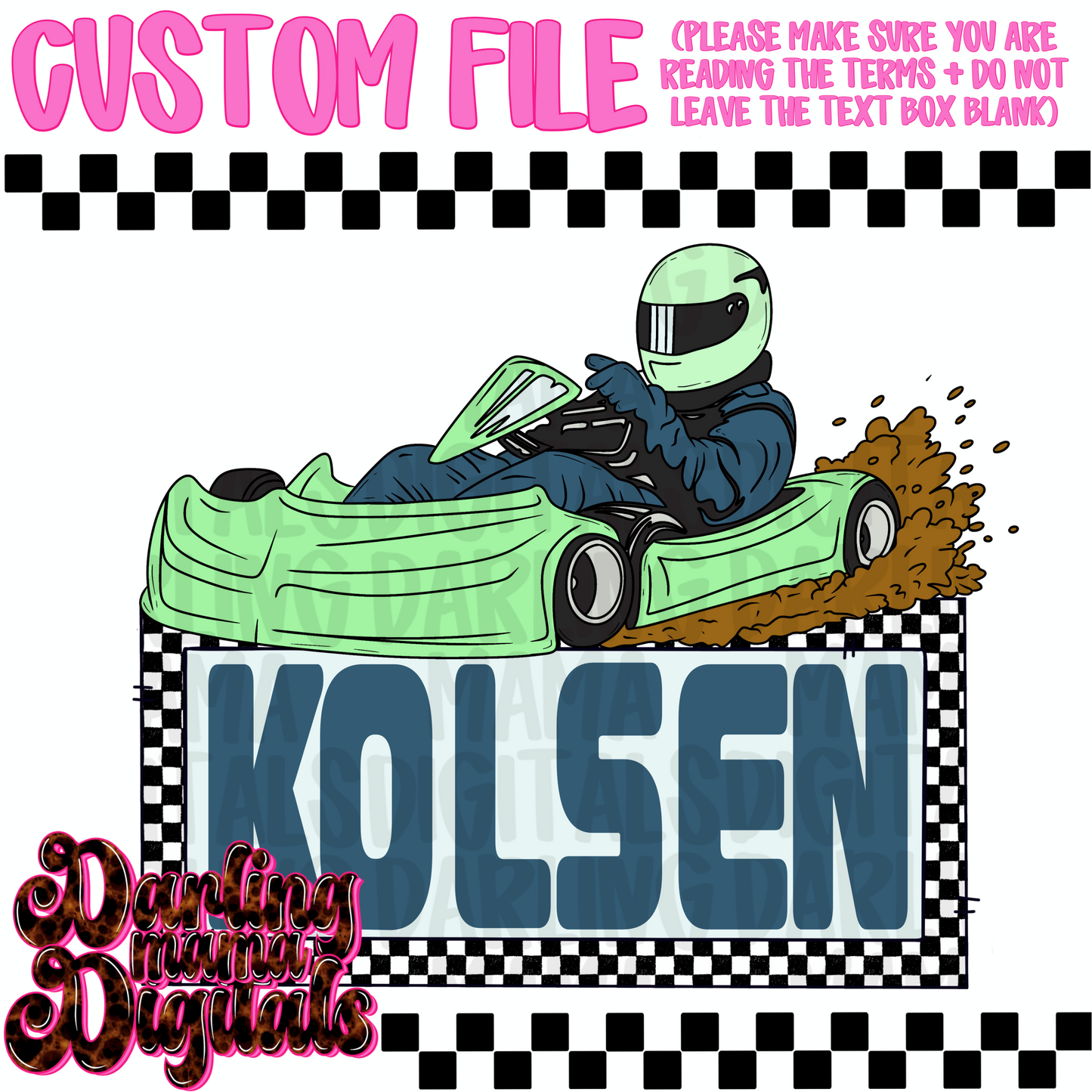 Custom go cart