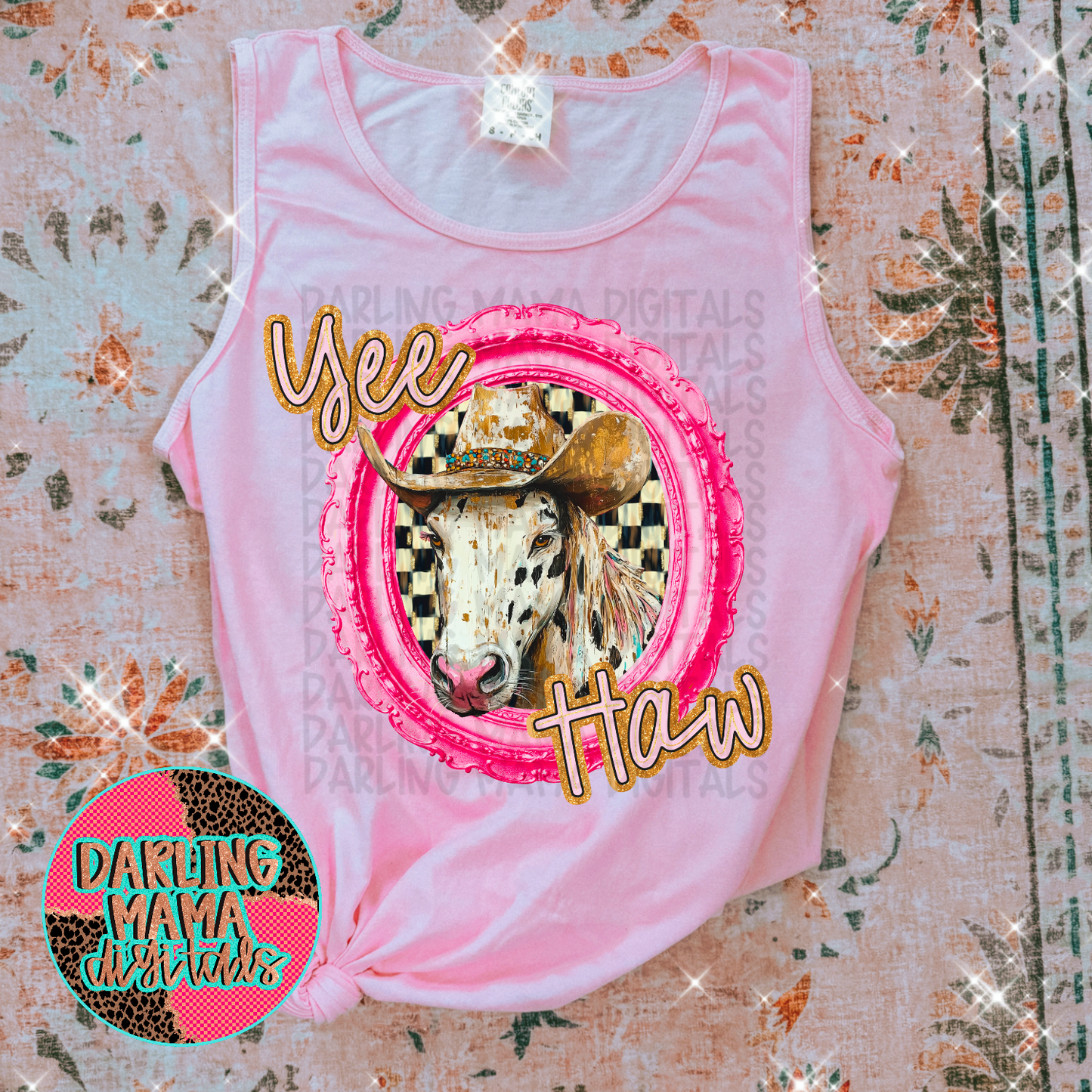 LC Horse Portrait Yee Haw