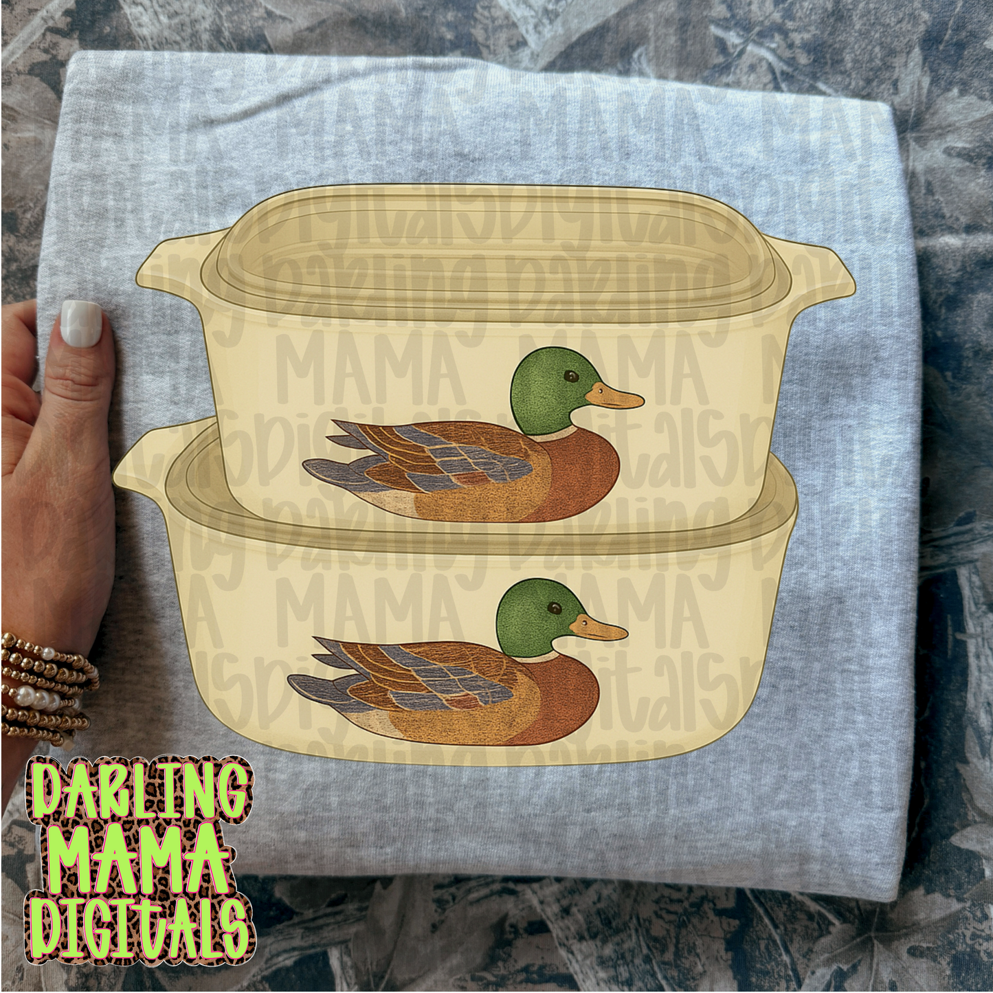 Vintage duck dishes