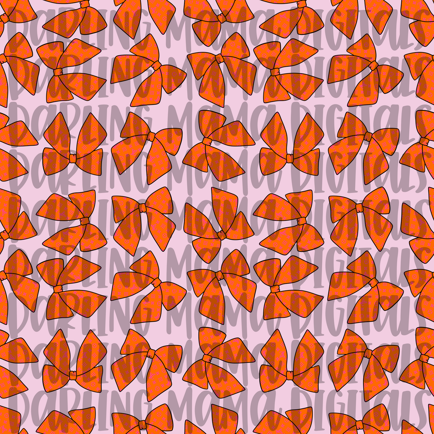 Boujee Bow Seamless File