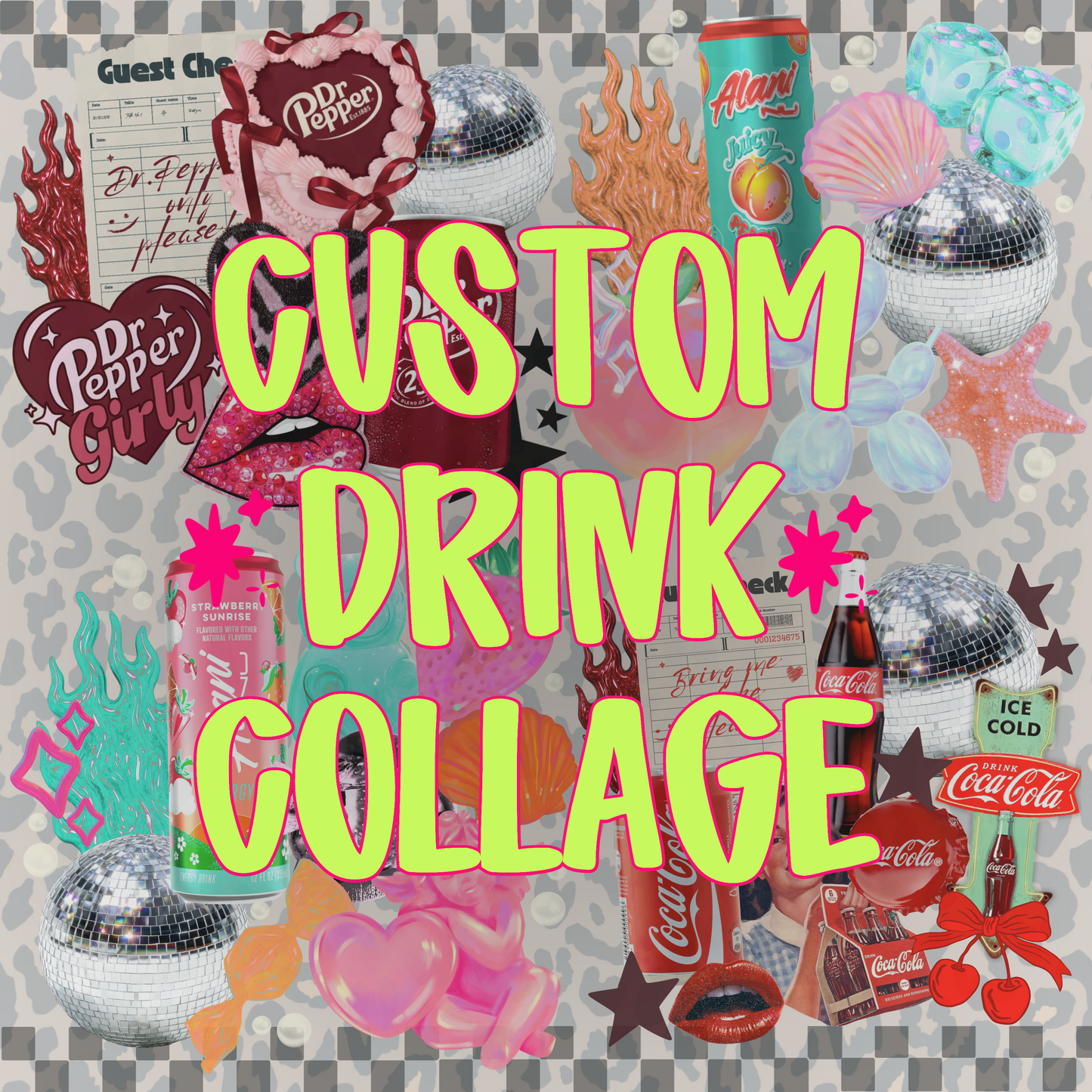 Custom Drink Collage