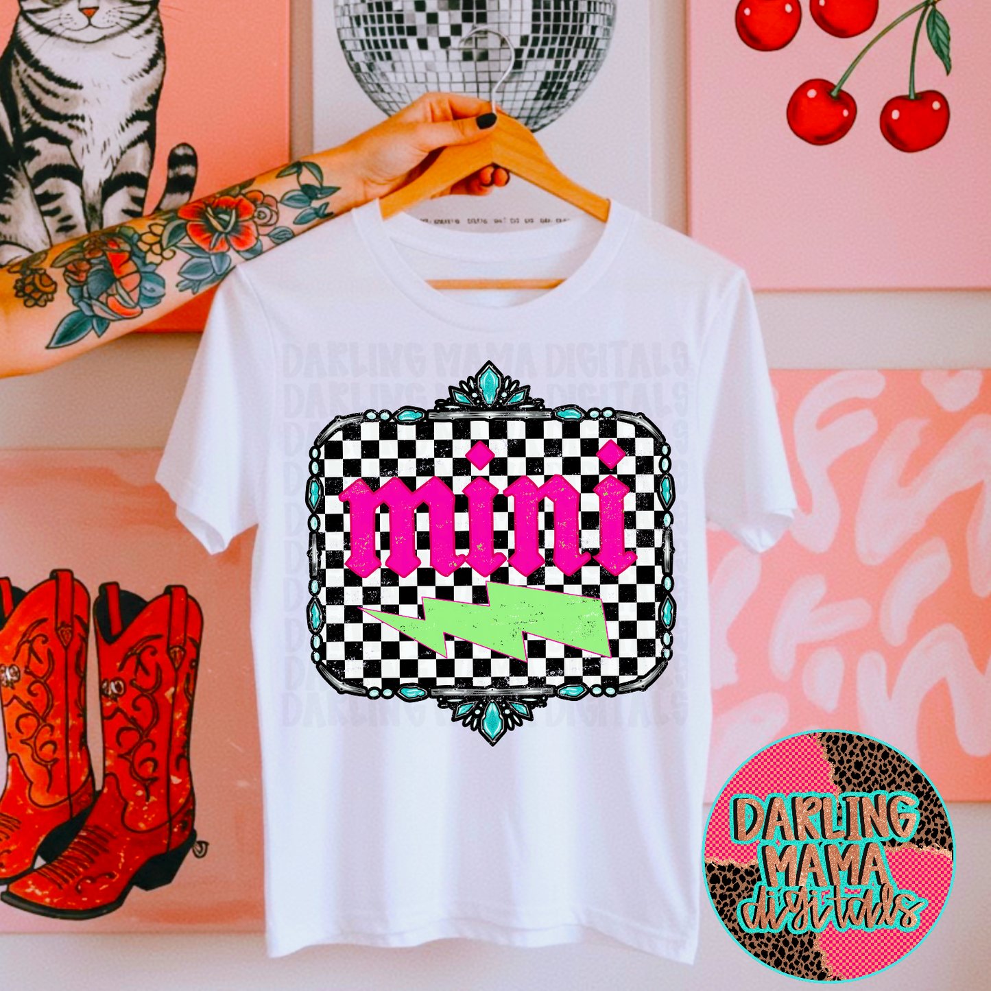 Western Punchy Neon Mini