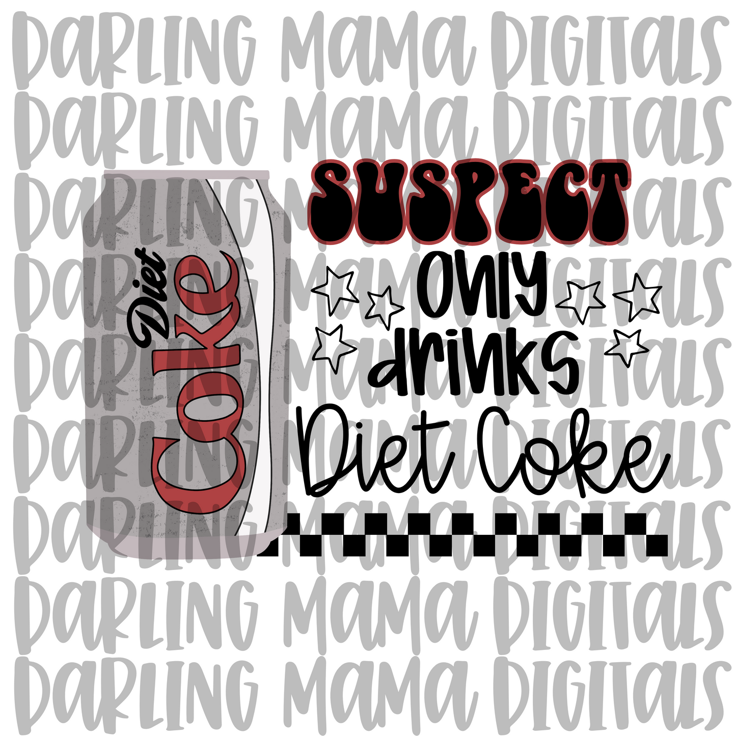 Suspect Only Drinks Diet Coke