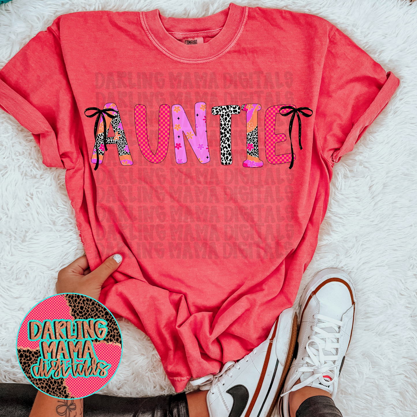 Flower Dalmatian Auntie