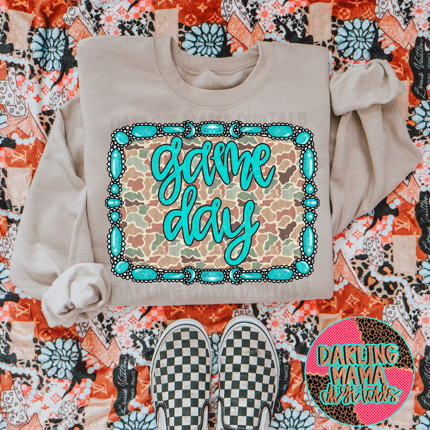 Game day light duck camo