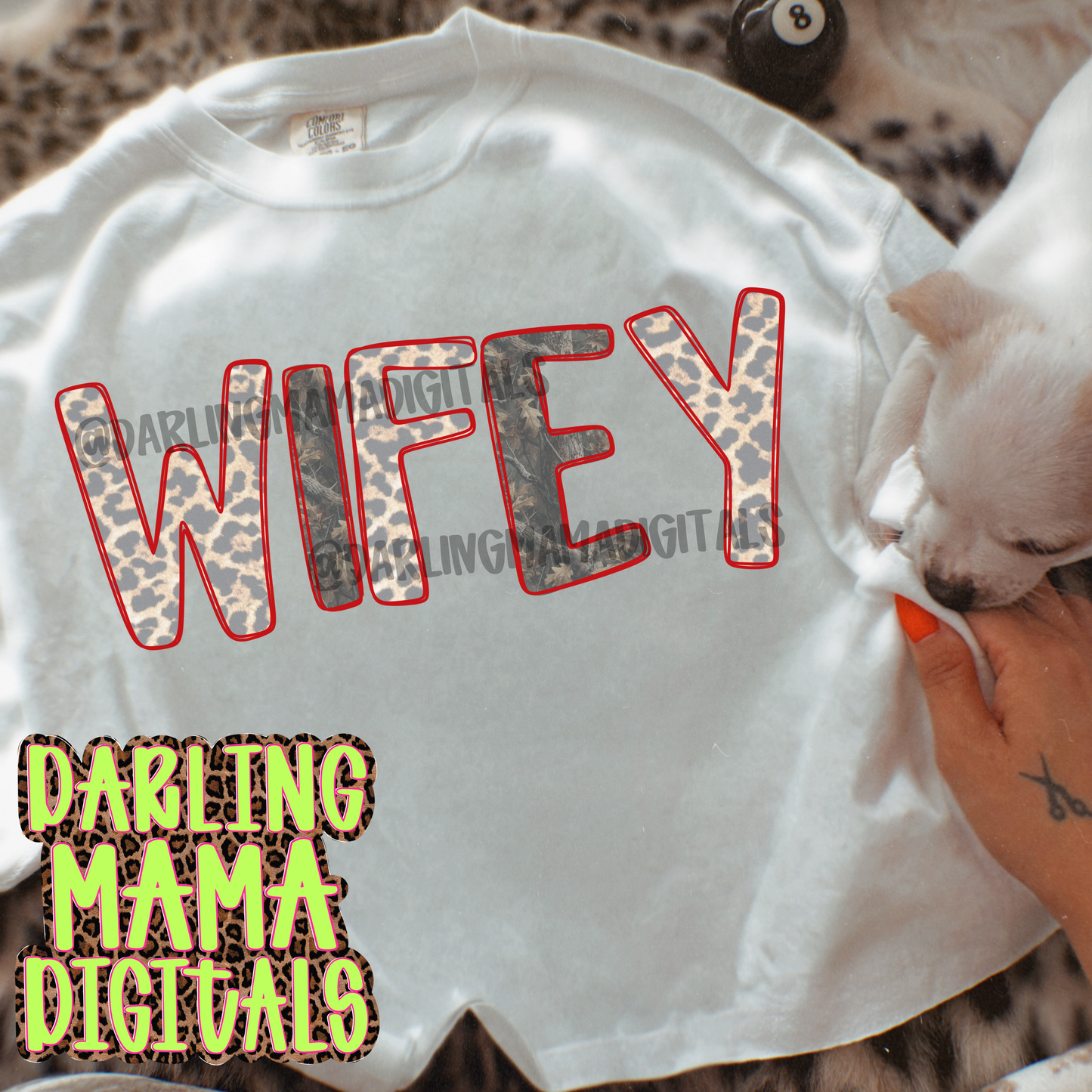 Cheetah camo wifey