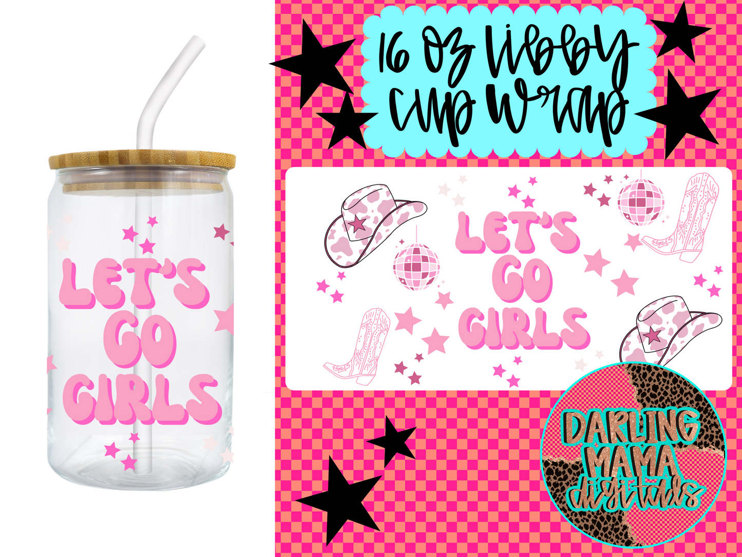 Let’s Go Girls Cup Wrap