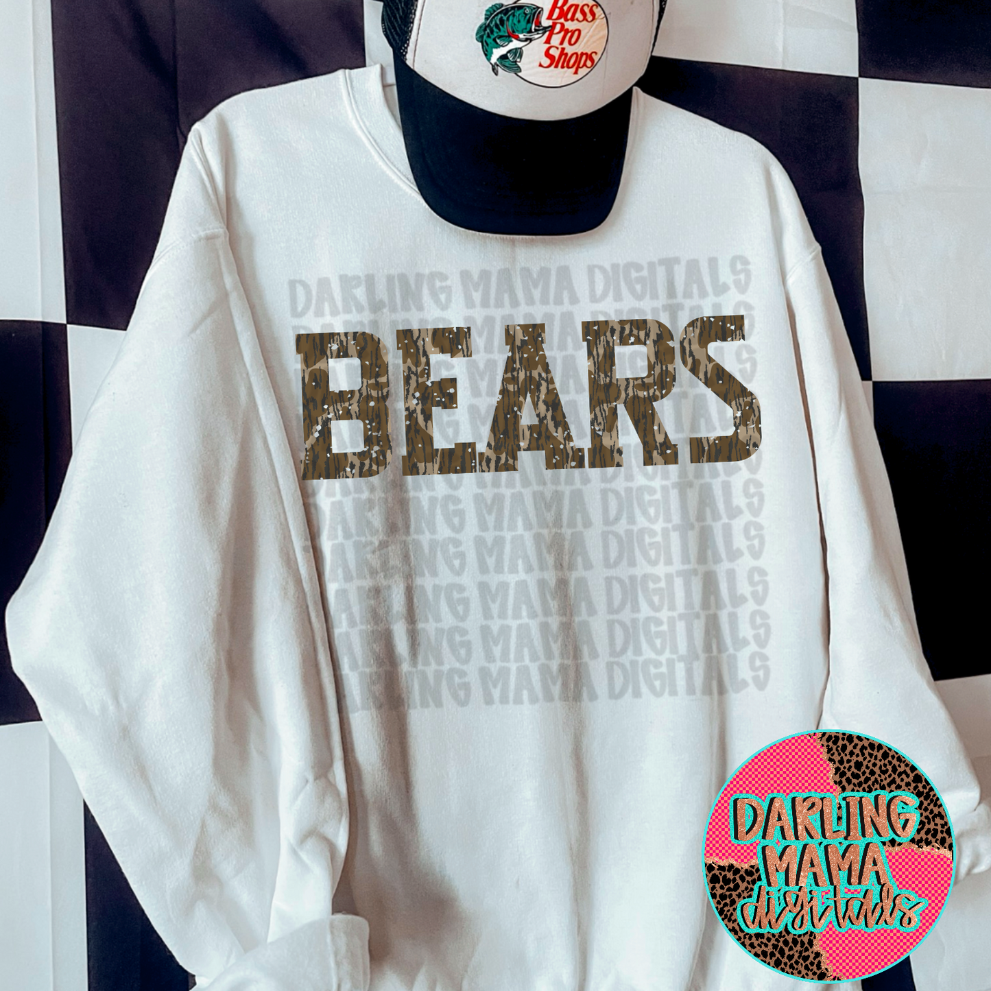 Bottomland Camo Bears