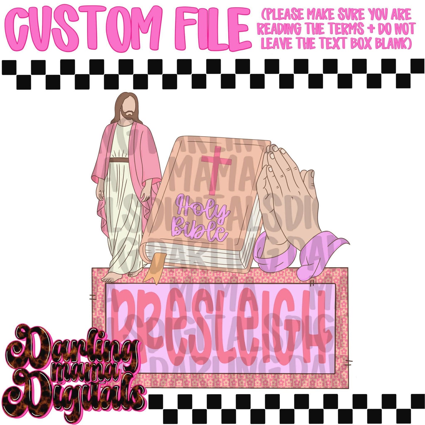 Custom girl Jesus
