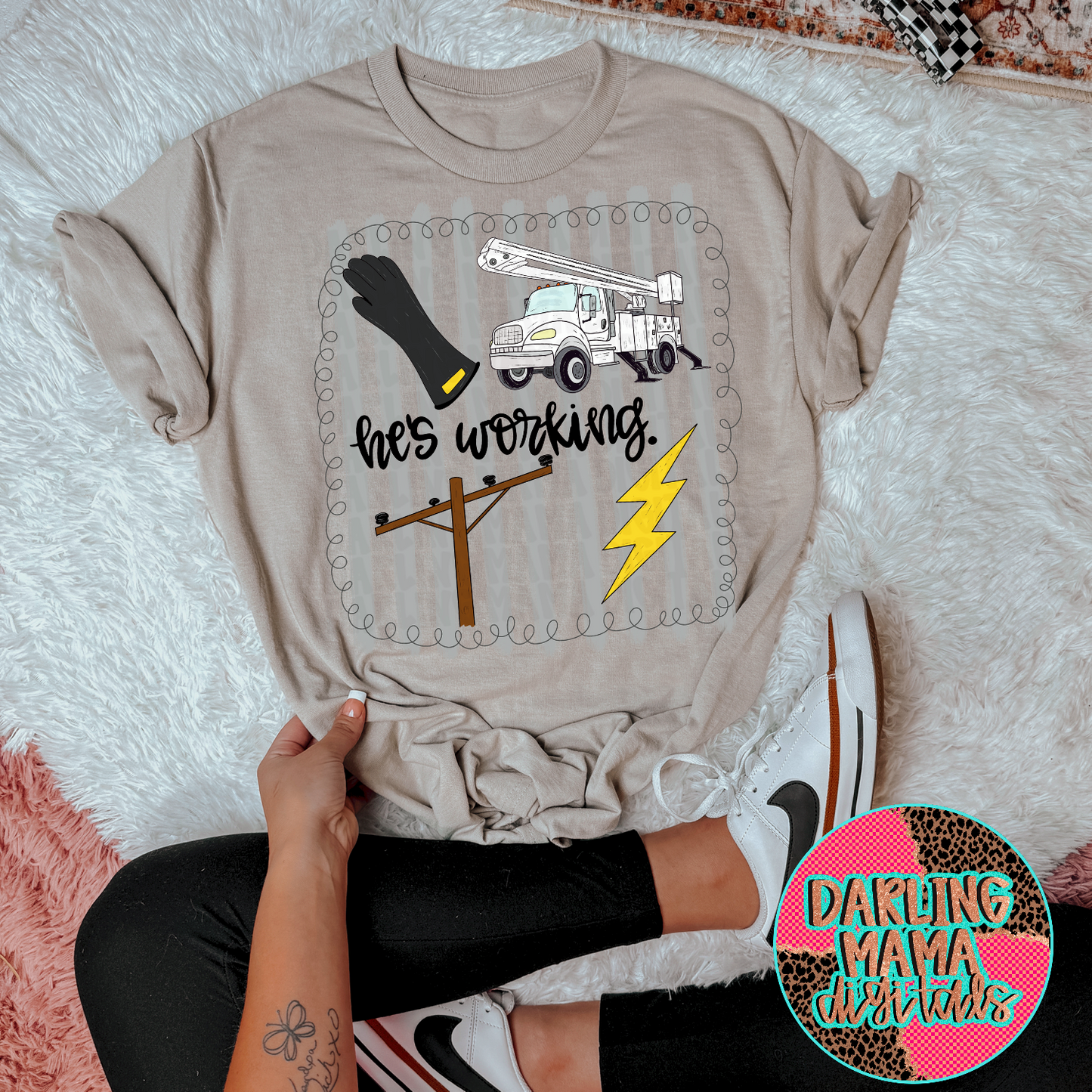 Lineman He’s working