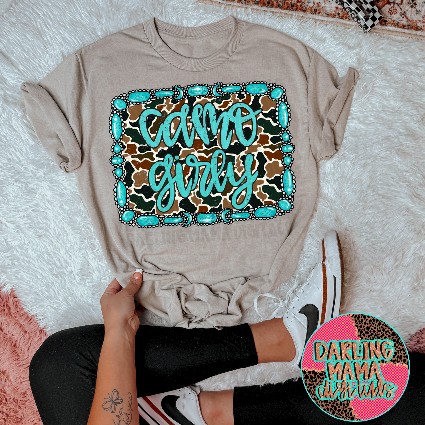 Dark Duck Camo Camo Girly