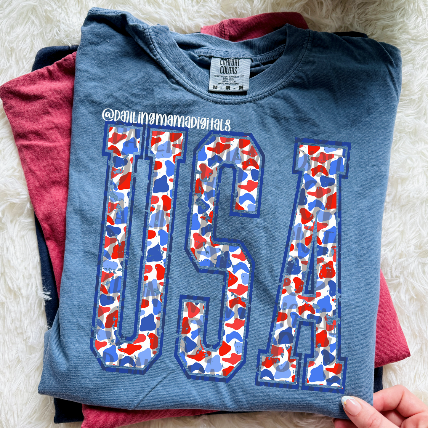 RWB camo USA