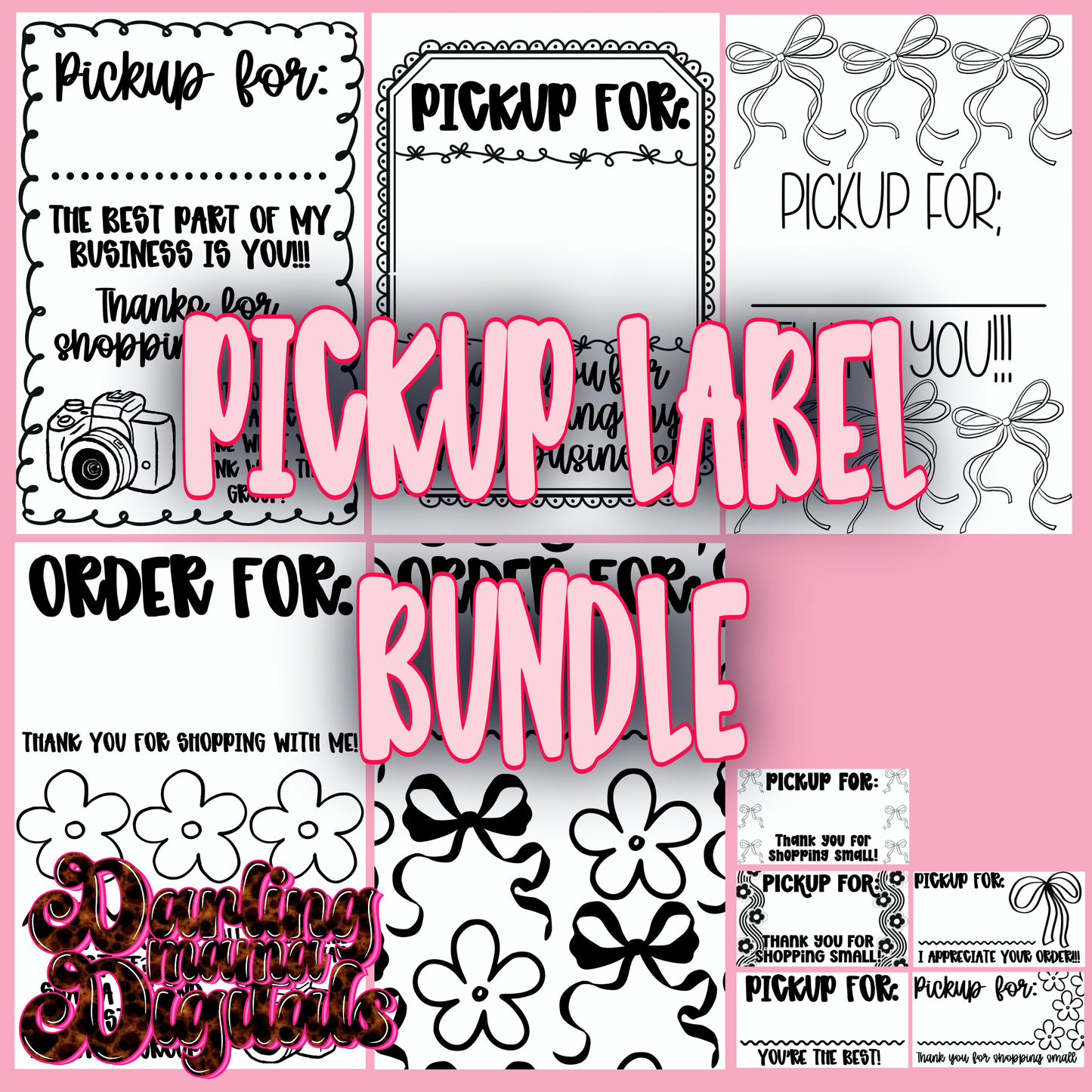 4x6 and 2.25x 1.25 label bundle