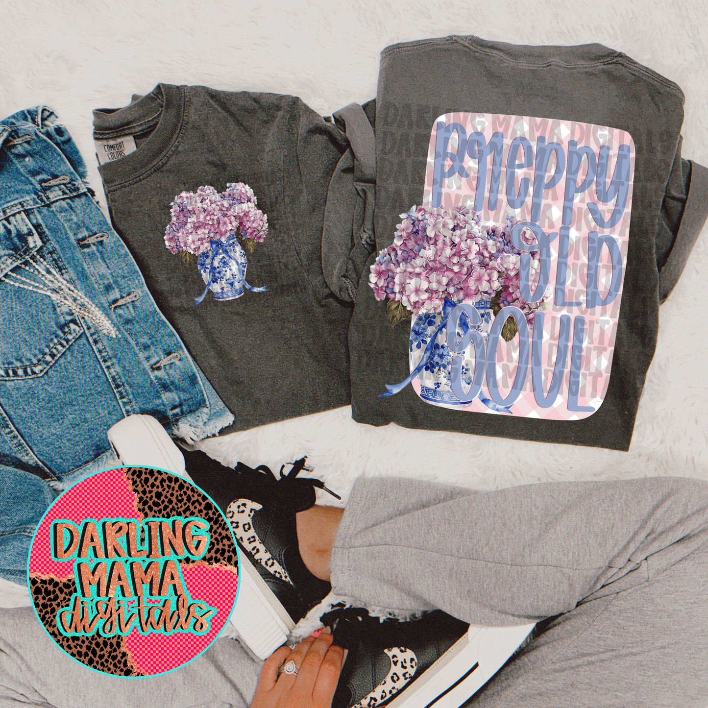 Grand millennial preppy old soul 