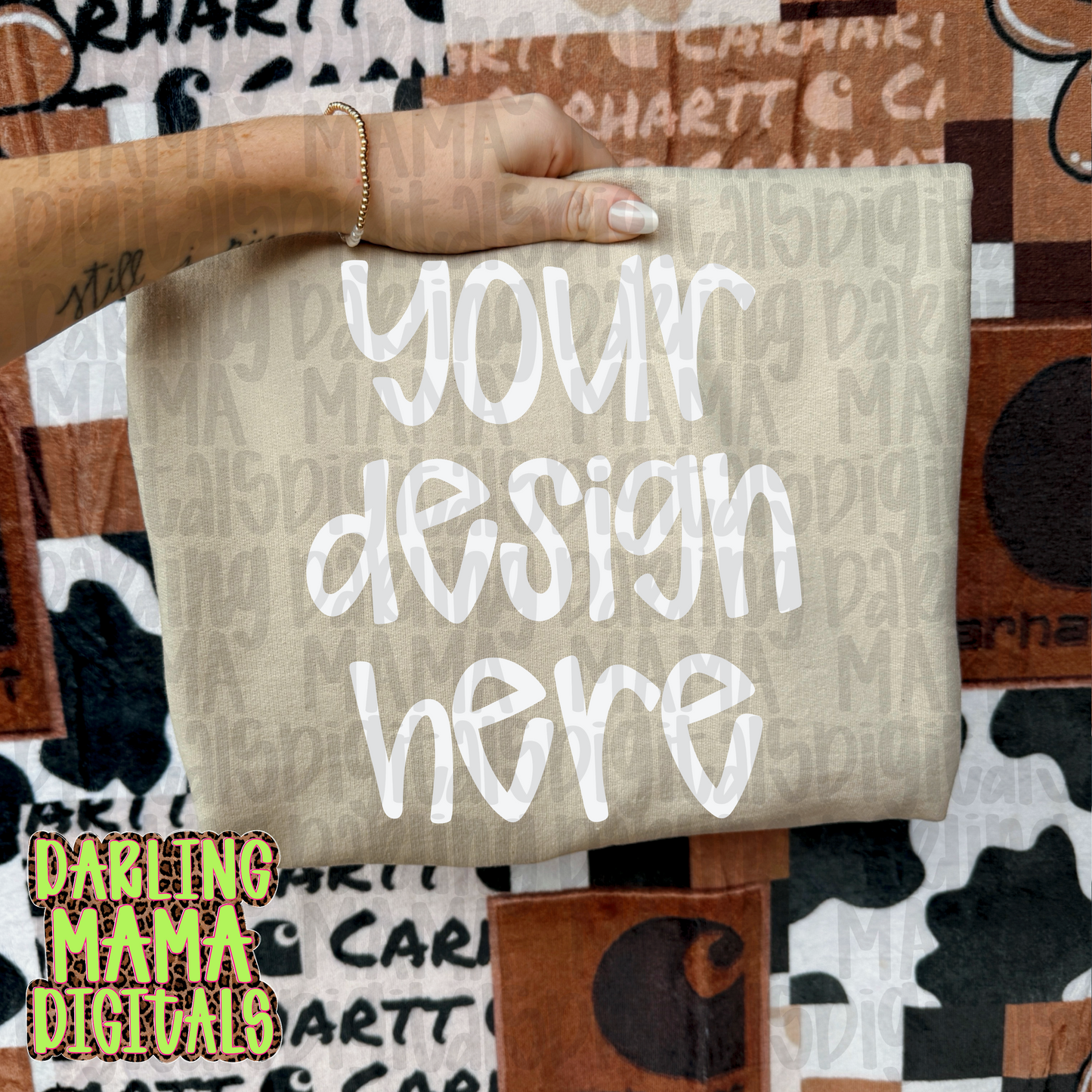 Gildan sand Sweatshirt